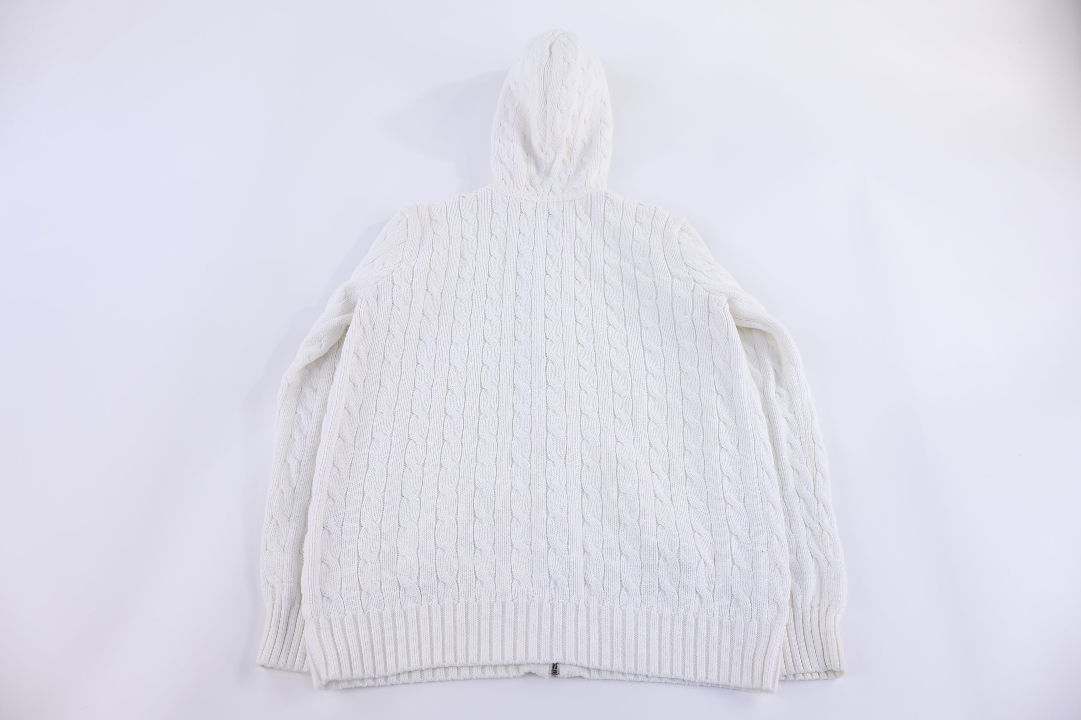 Women's Ralph Lauren Embroidered Full Zip Sweater