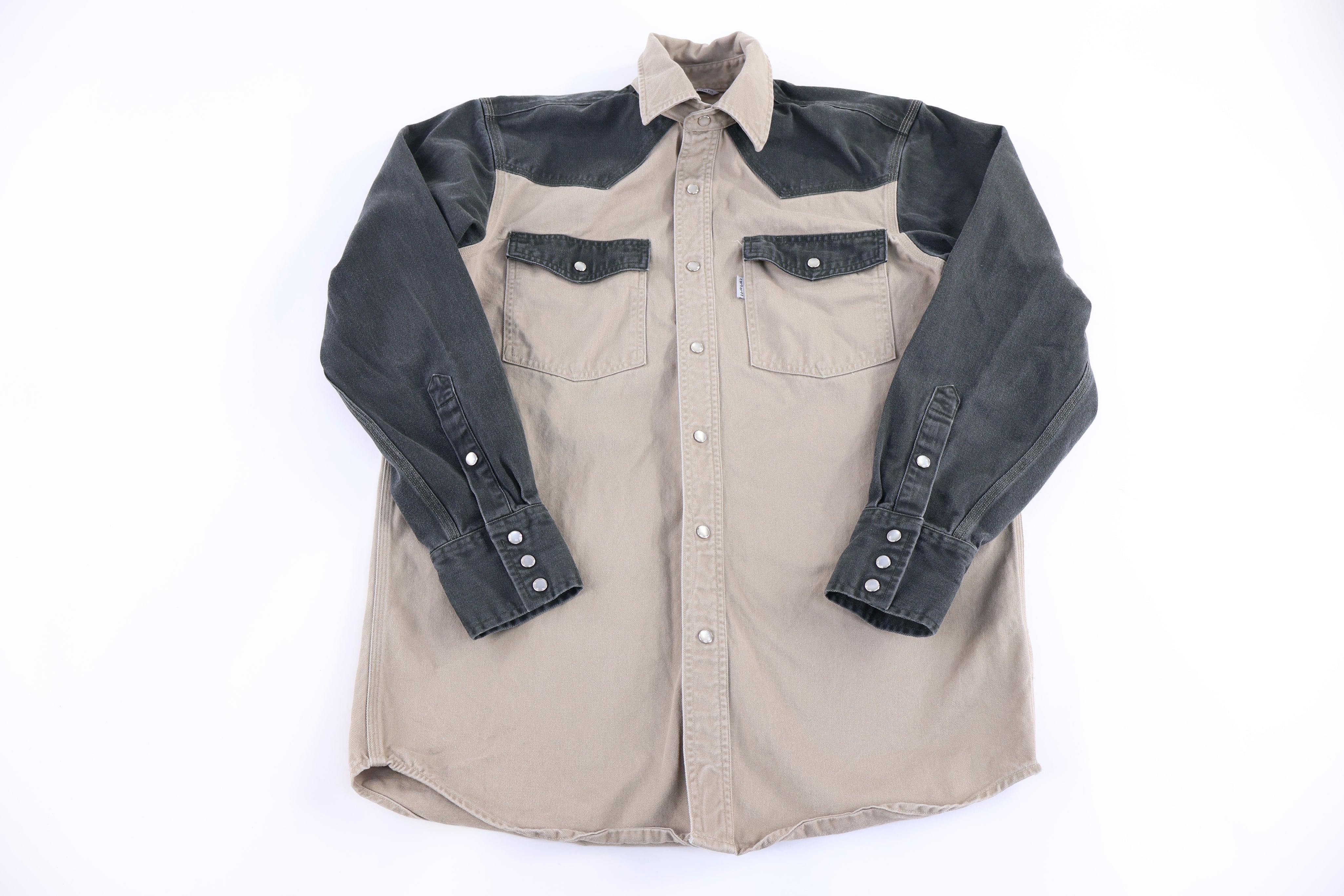 Carhartt Logo Patch Multicolor LS Button Down