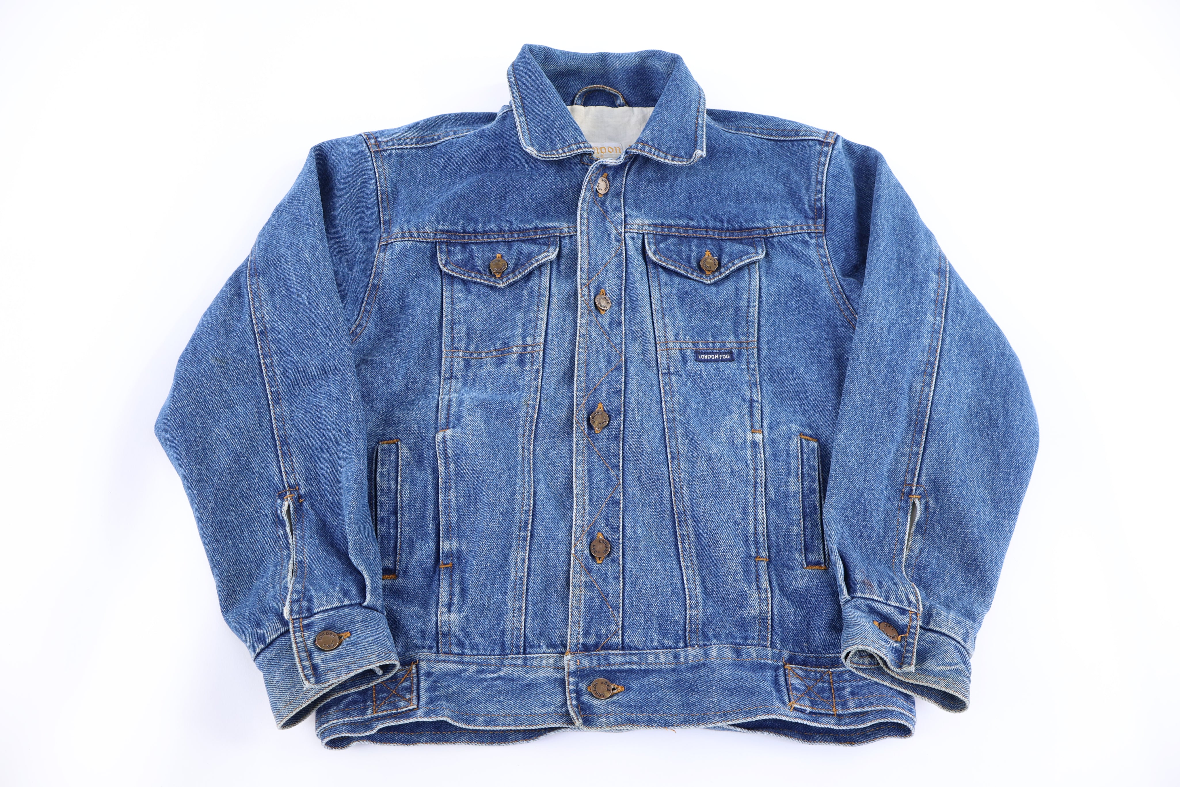 Women's London Fog Medium Wash Denim Jacket