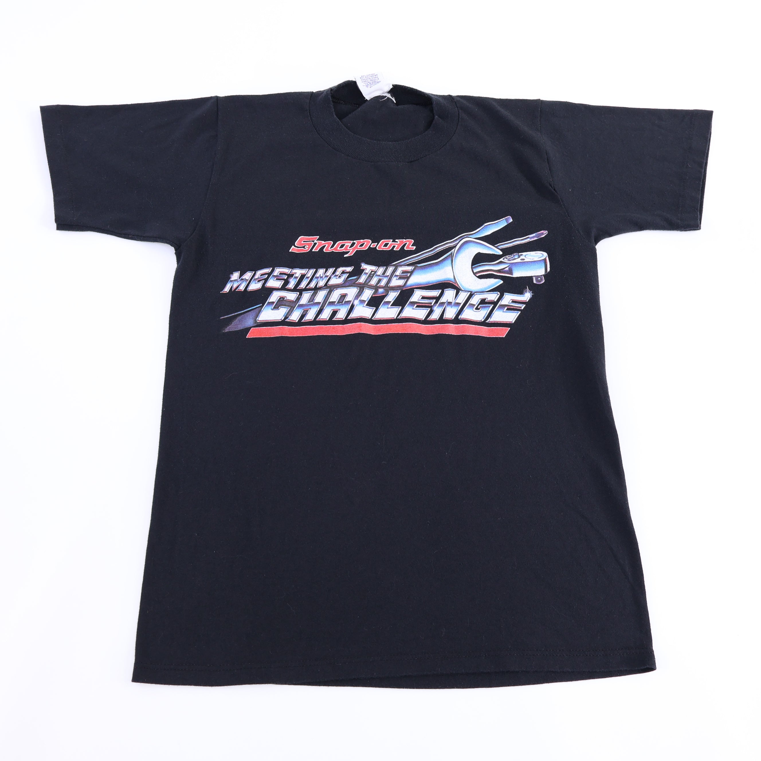 80's Snap-On Meeting The Challenge T-shirt