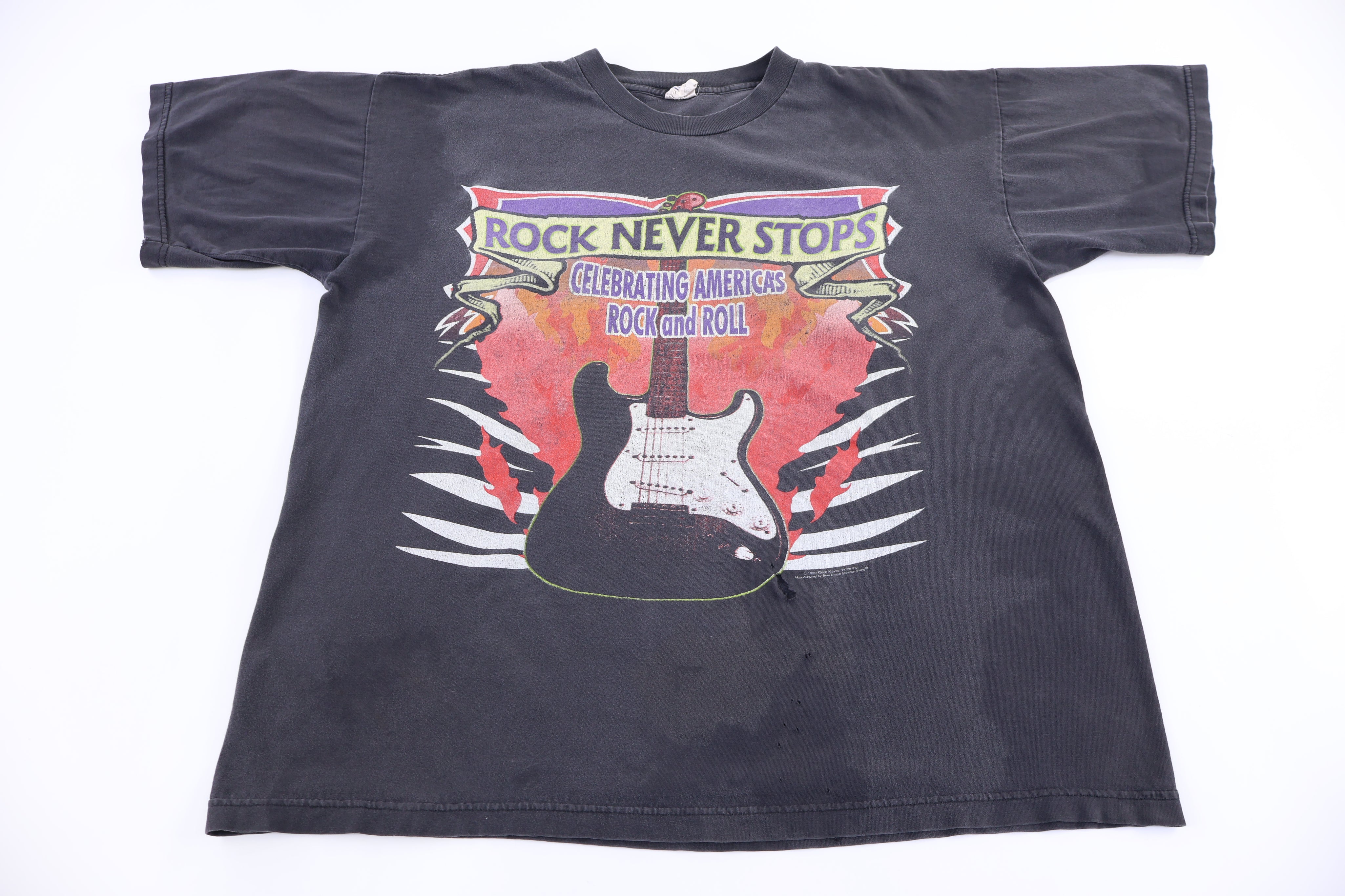 1999 Rock Never Stops Tour T-shirt