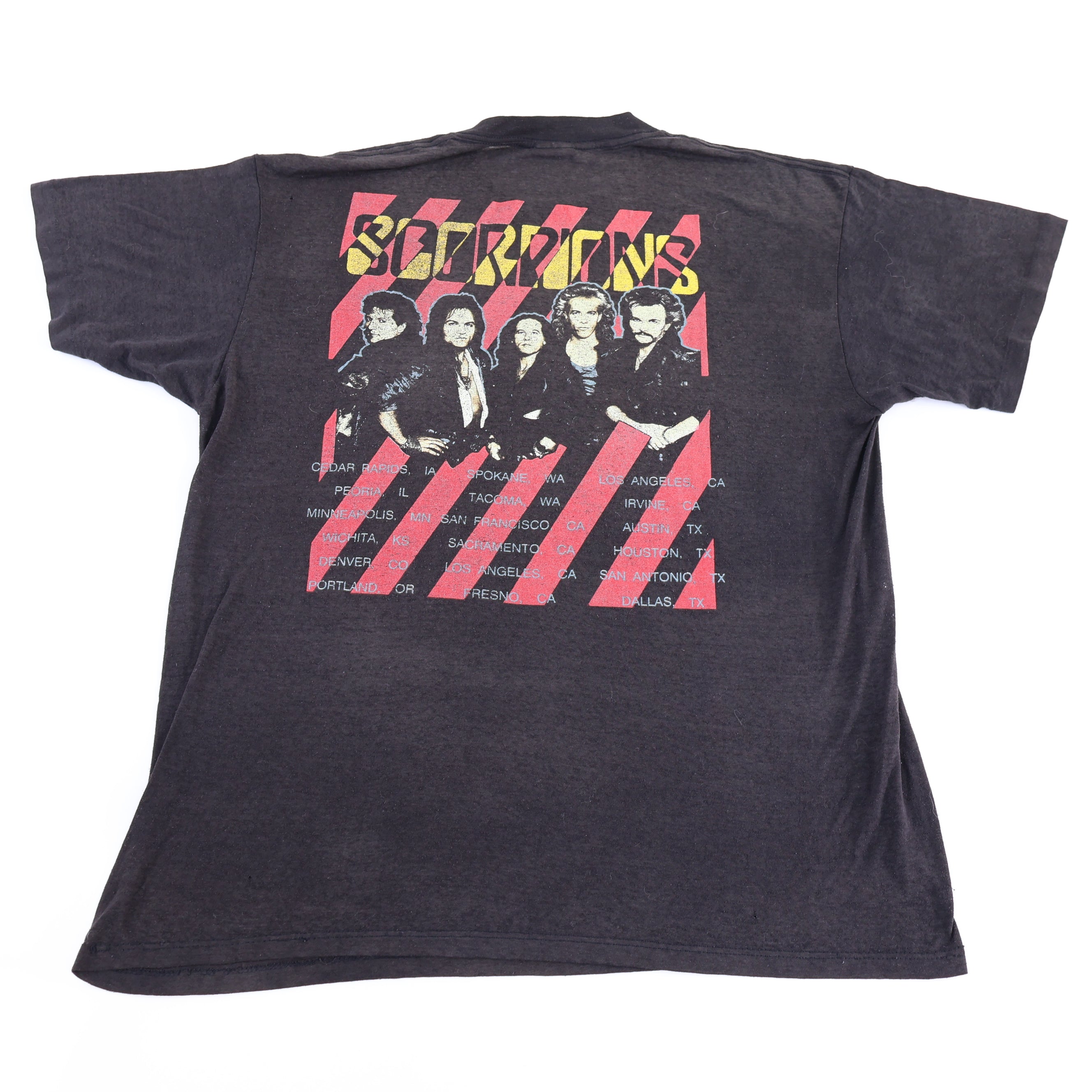1988 Scorpions Savage Amusement Tour T-shirt