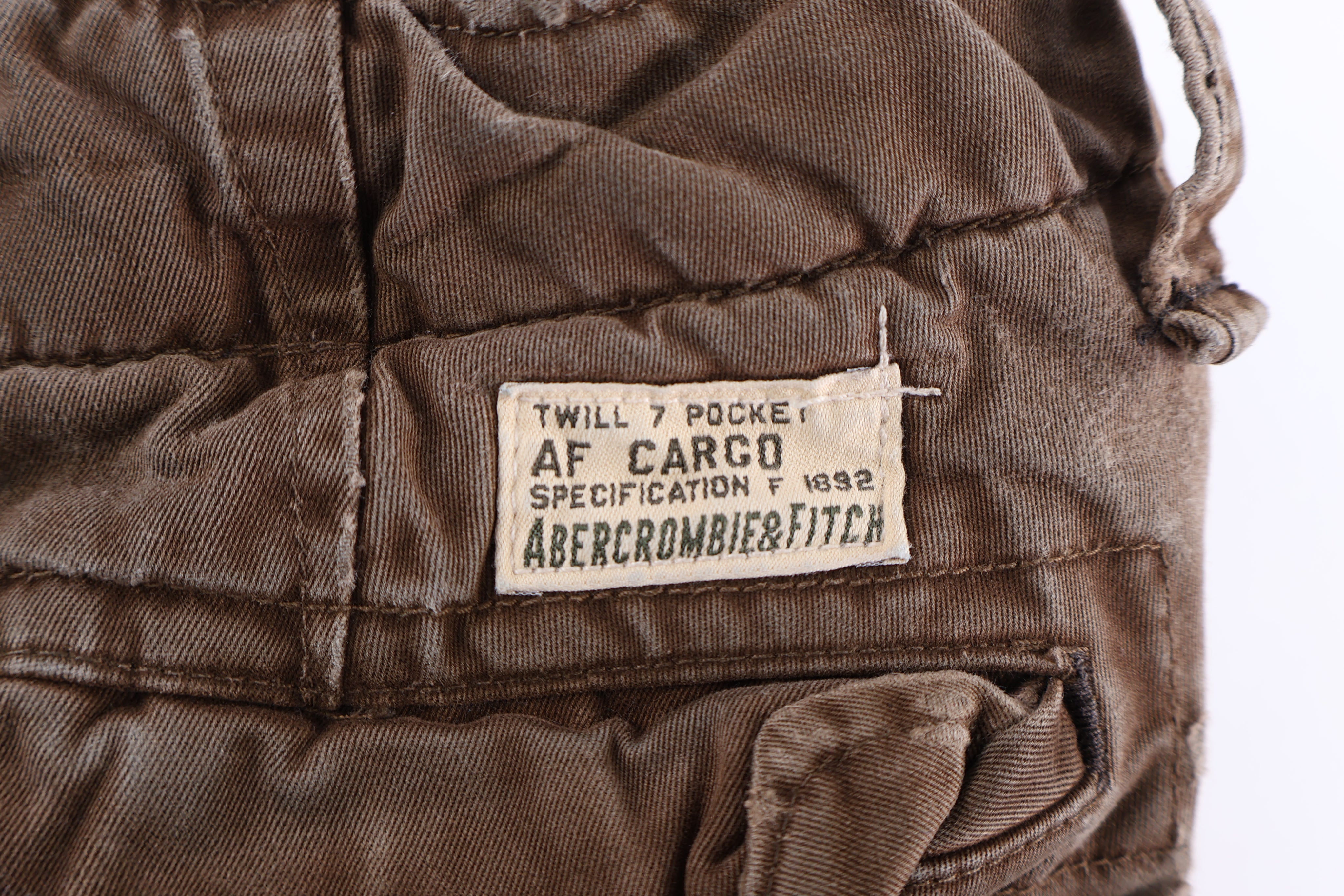 Vintage Abercrombie & Fitch Brown Cargo Shorts