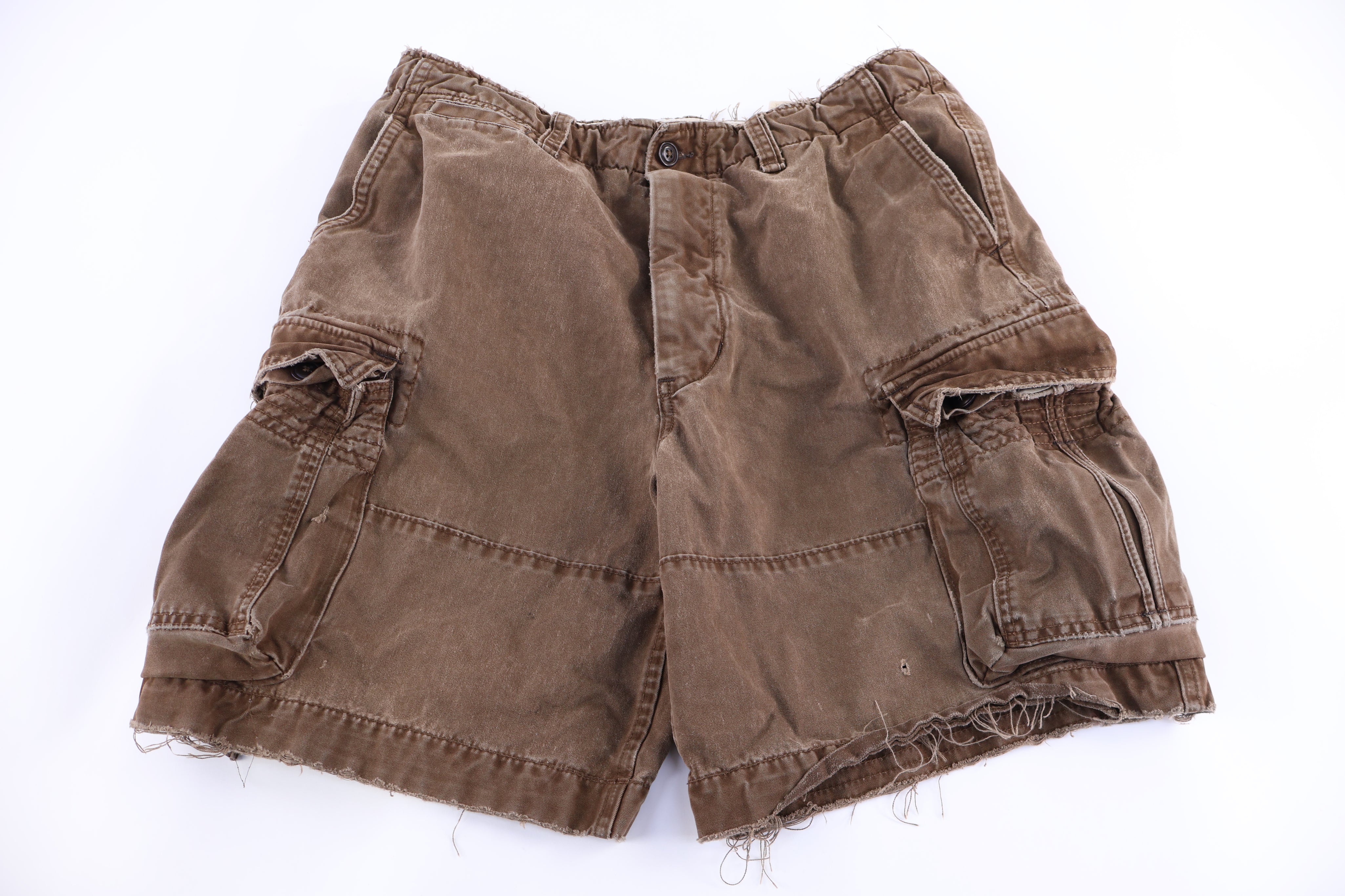 Vintage Abercrombie & Fitch Brown Cargo Shorts