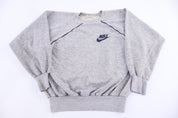 70’s Nike Embroidered Logo Grey Sweatshirt