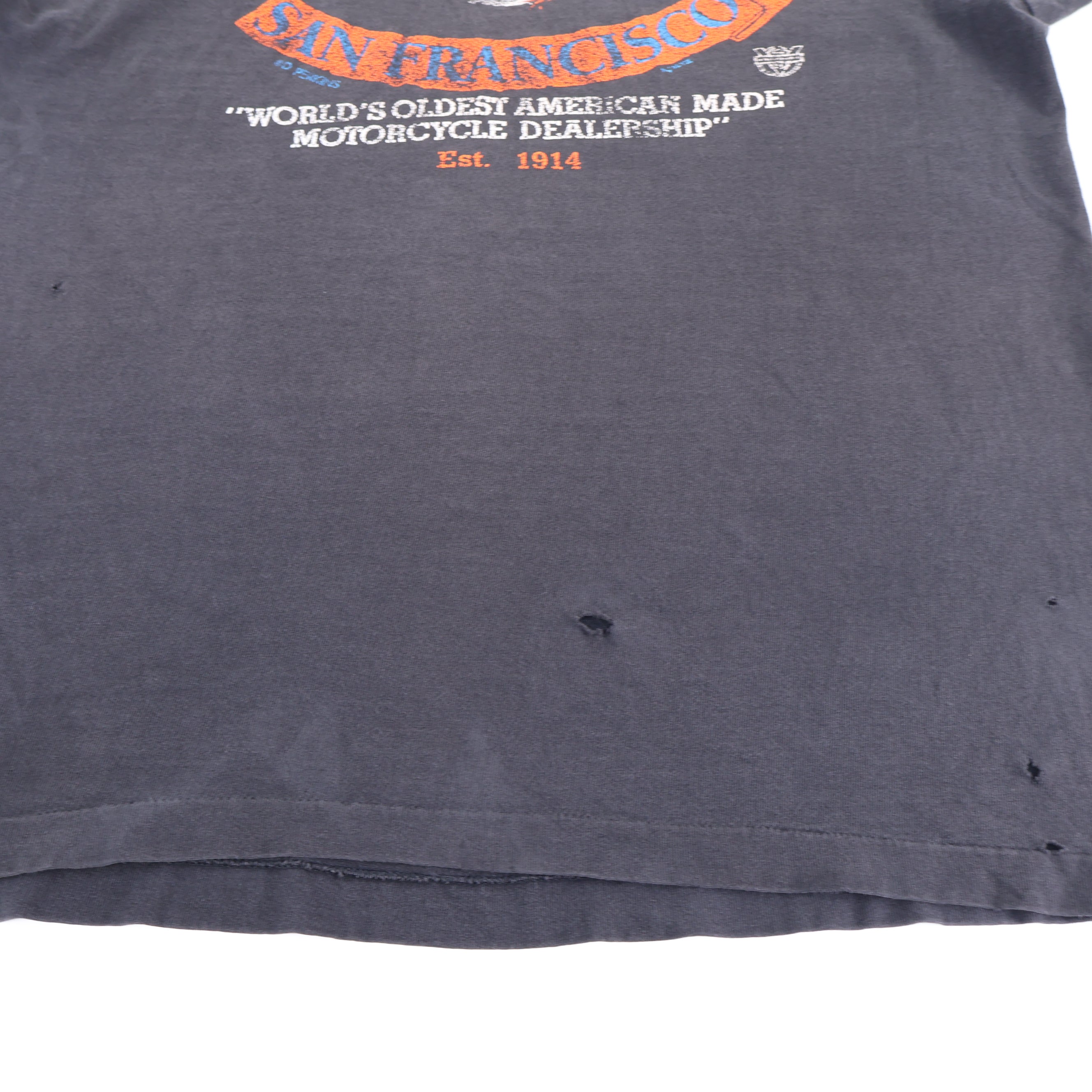 90's San Francisco Biker Graphic T-shirt