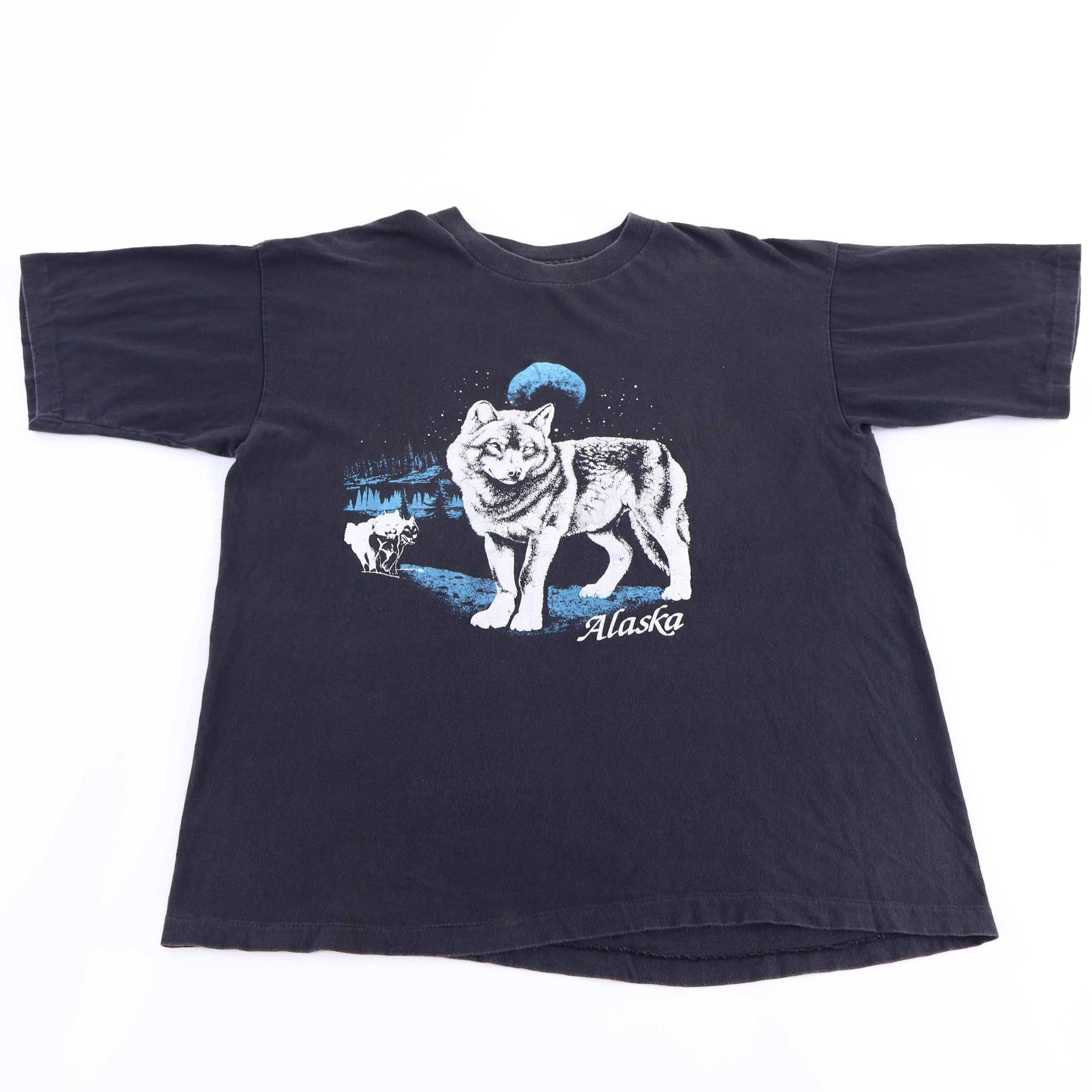 90's Alaska Wolves Graphic T-shirt