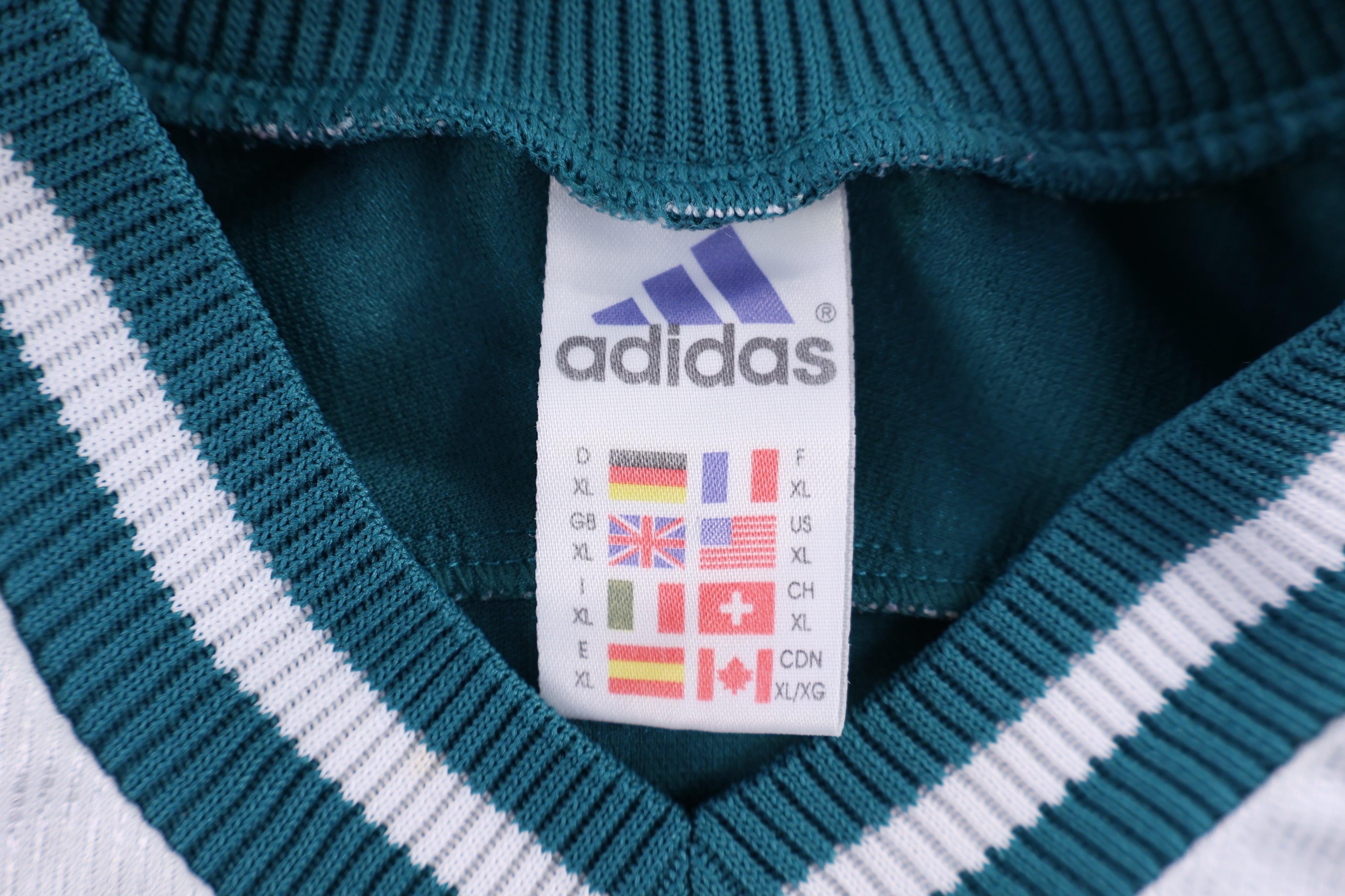 1999 Adidas Germany Away Soccer Jersey