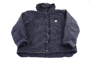 Carhartt Logo Patch Black Full Zip Jacket