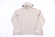 Polo Ralph Lauren Embroidered Logo Tan Pullover Hoodie