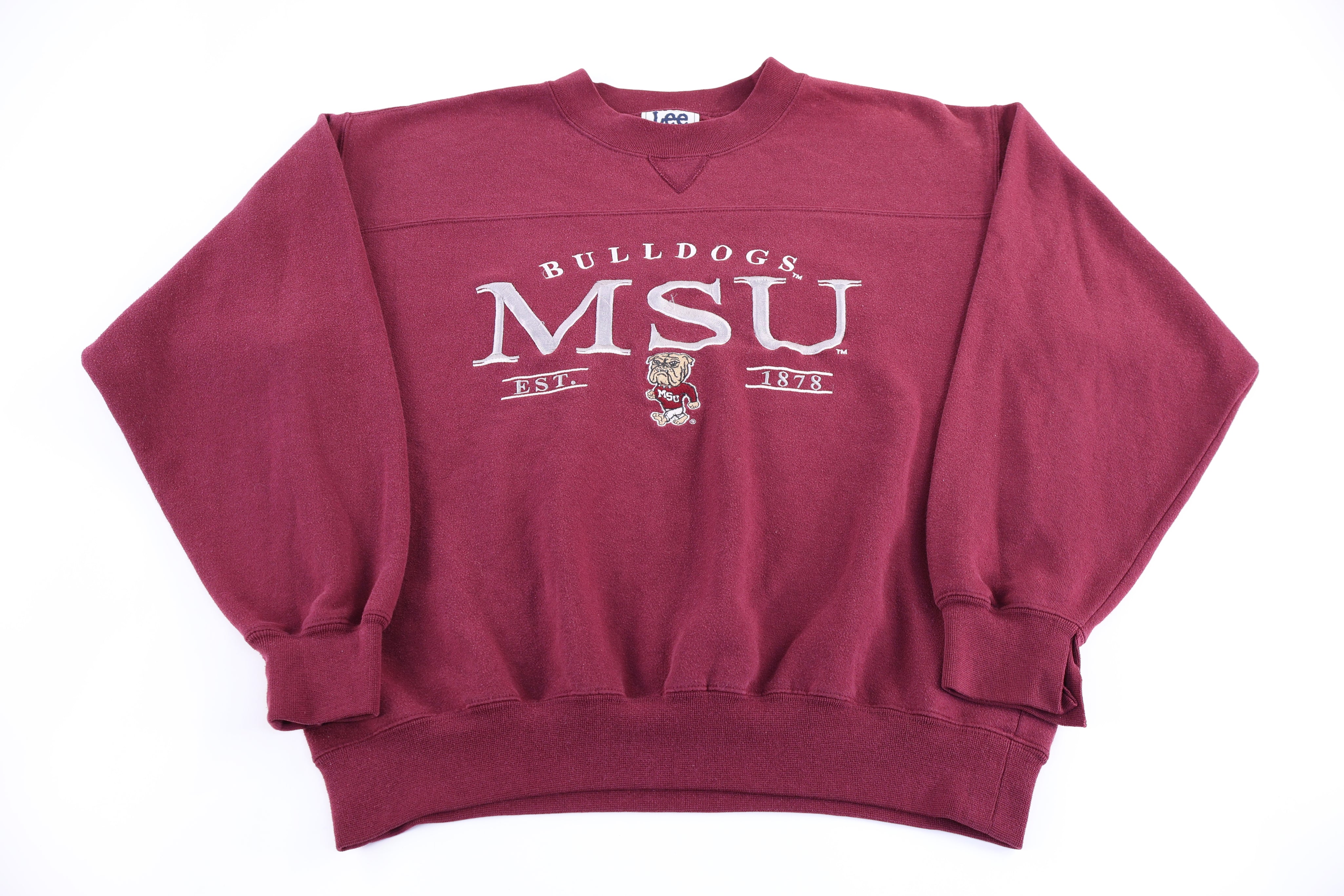 Vintage Mississippi State University Embroidered Sweatshirt