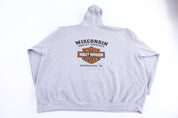 Harley Davidson Motorcycles Wisconsin Pullover Hoodie
