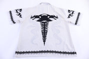 Vintage No Boundaries Dragons Graphic Button Down