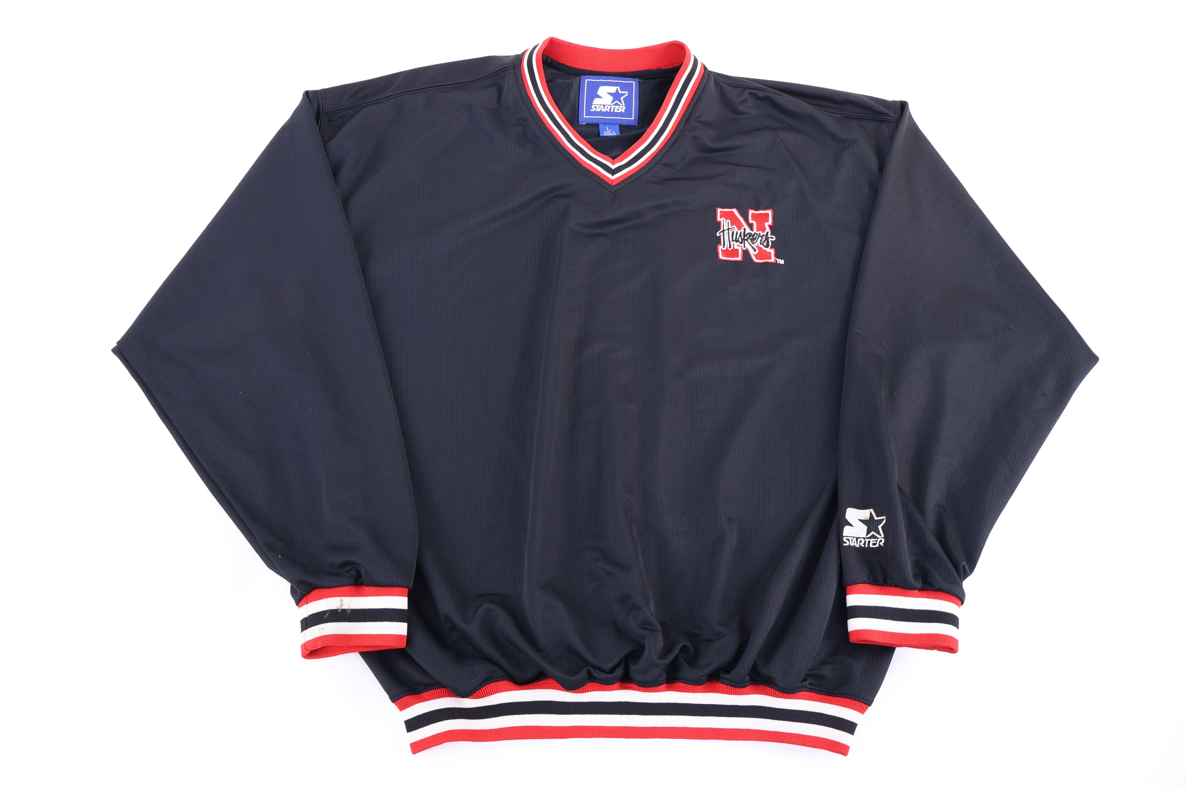 Vintage Starter University of Nebraska Pullover Windbreaker