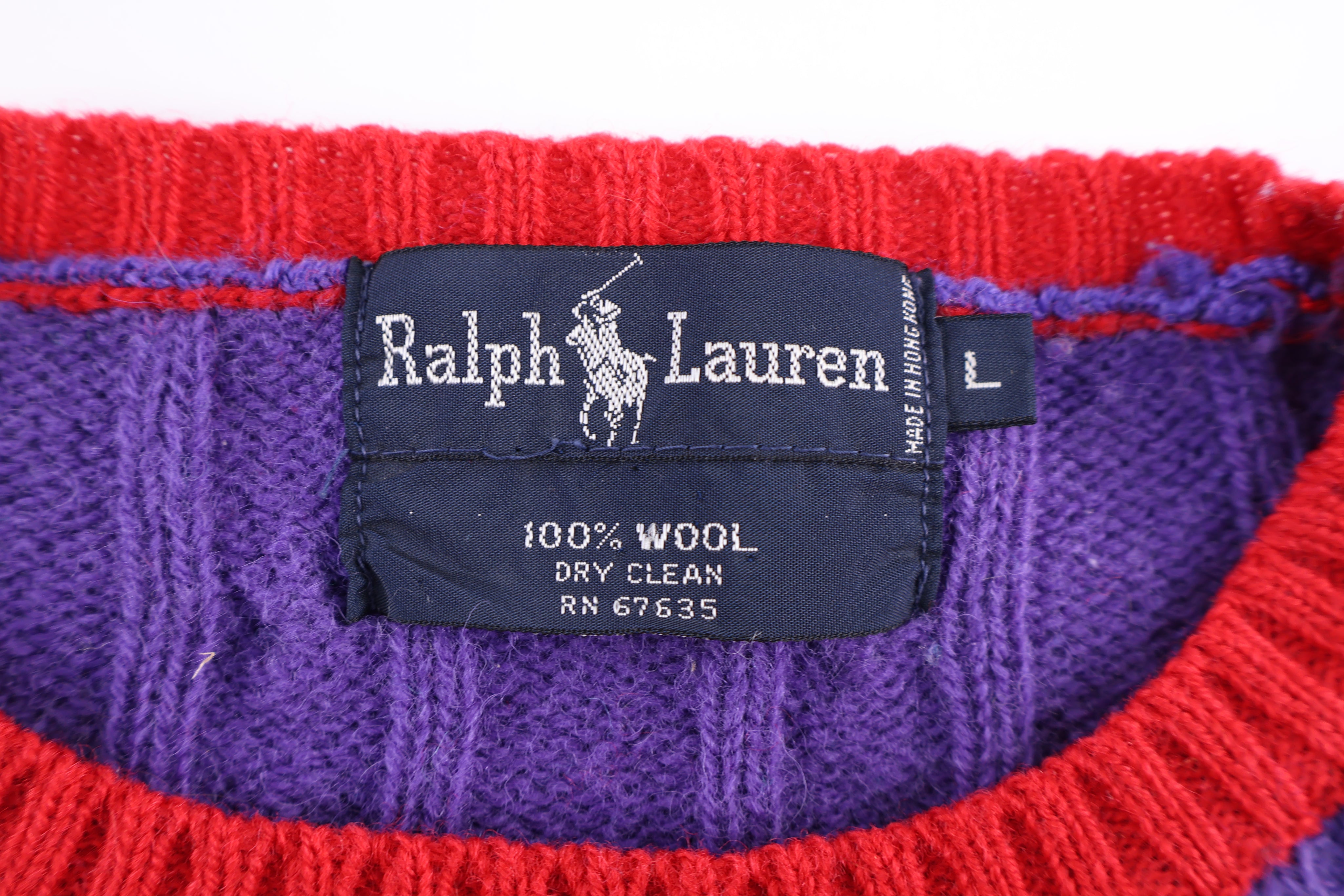 80’s Ralph Lauren Multicolor Wool Sweater