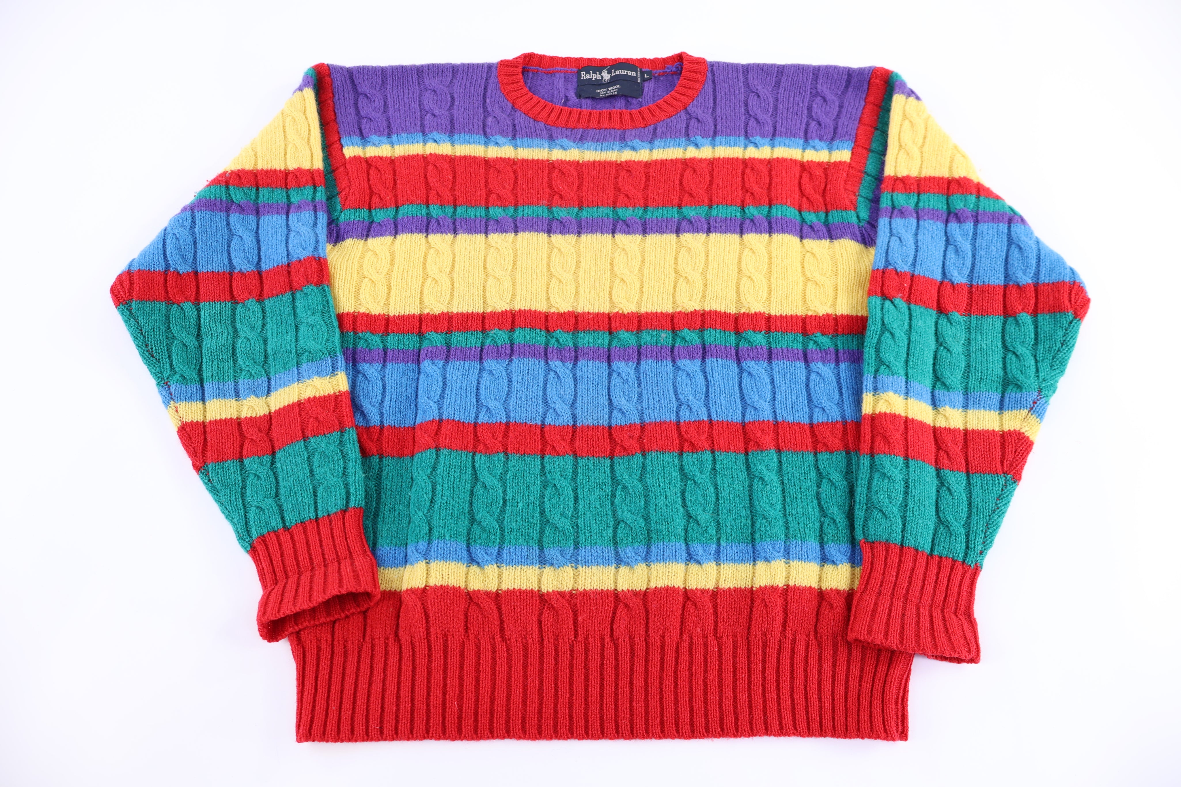 80’s Ralph Lauren Multicolor Wool Sweater