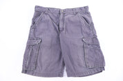 Carhartt Logo Patch Grey Cargo Shorts