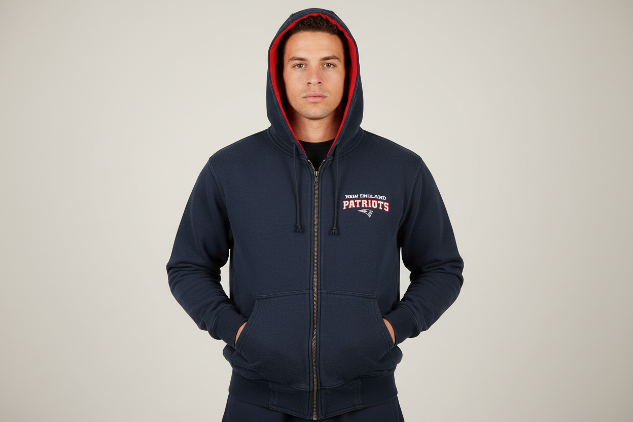 Vintage New England Patriots Full Zip Jacket