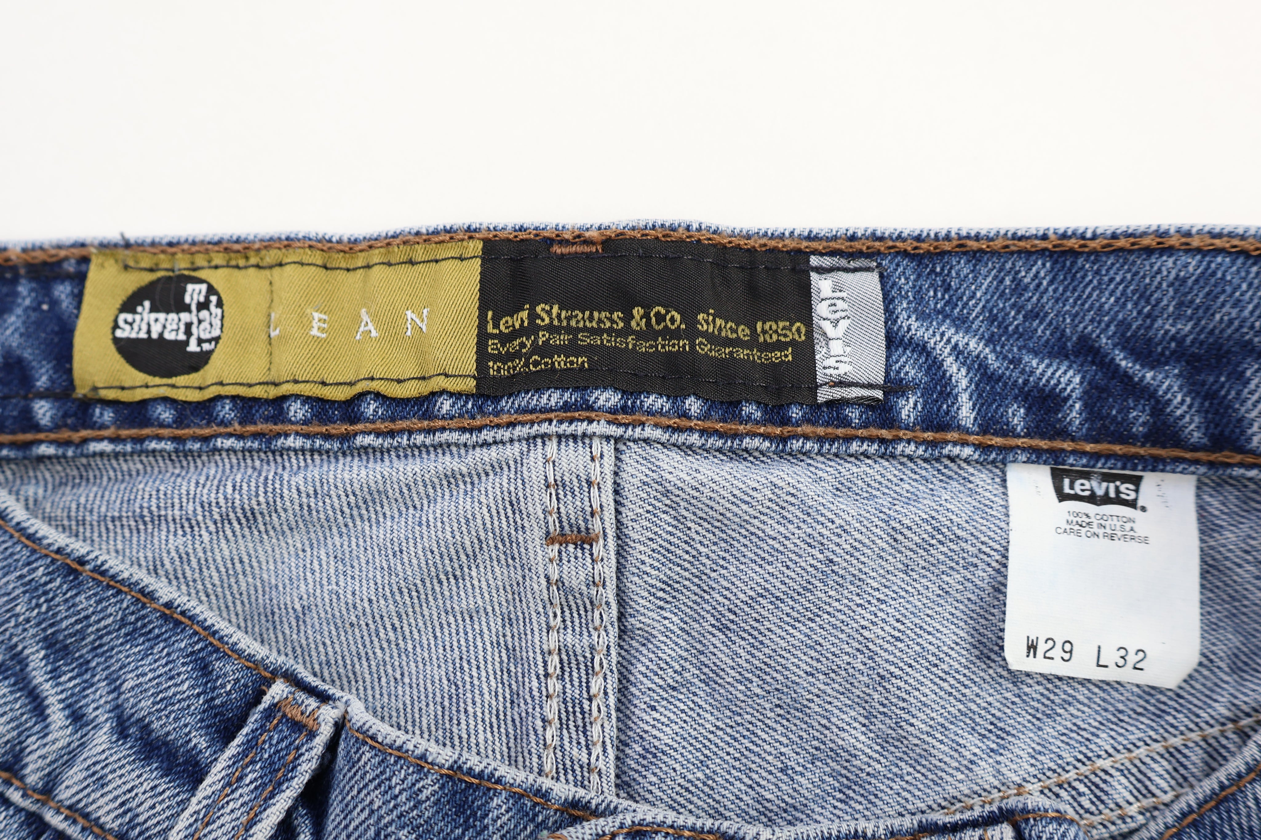 Vintage Levi's Silver Tab Dark Wash Denim Jeans