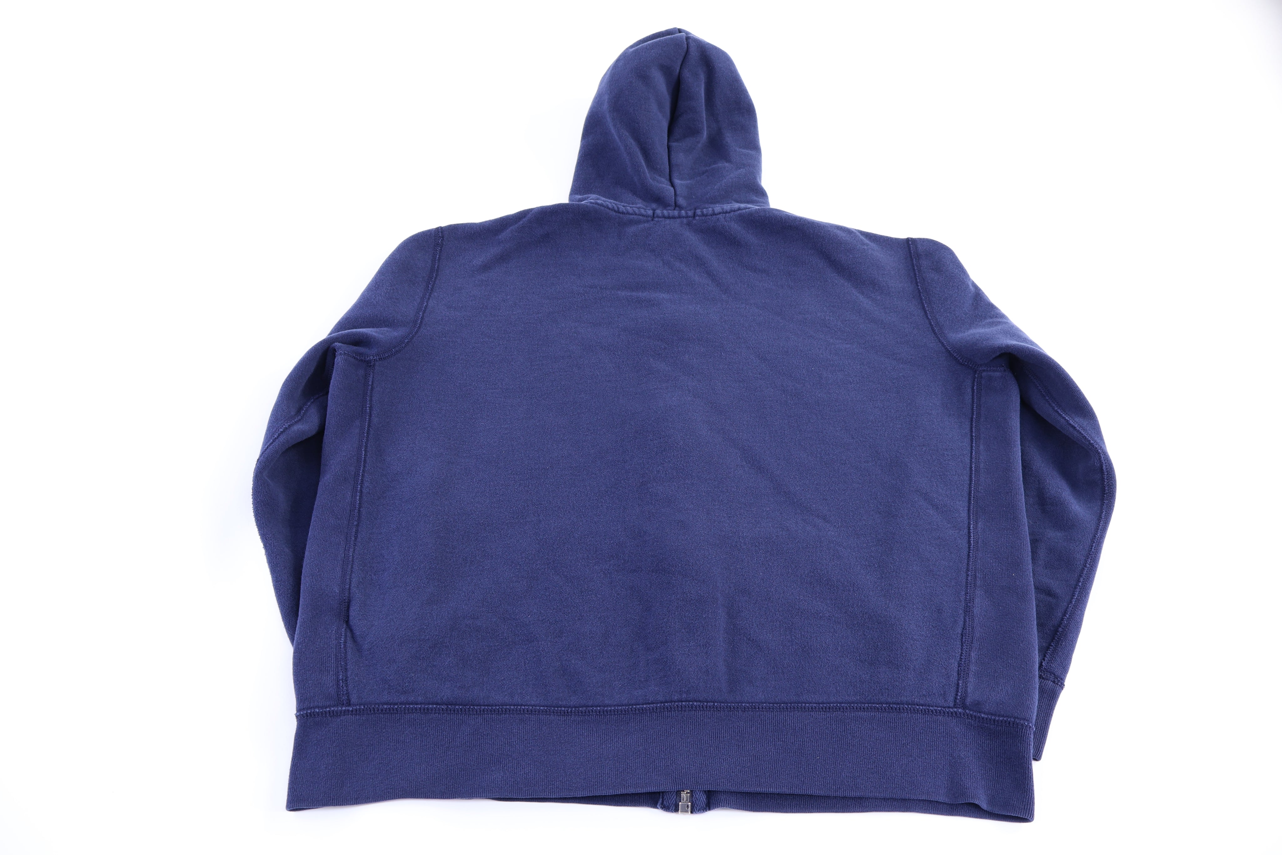 Polo Ralph Lauren Embroidered Logo Full Zip Blue Hoodie