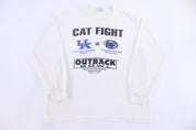 1999 Kentucky Vs Penn State College Cat Fight LS T-shirt