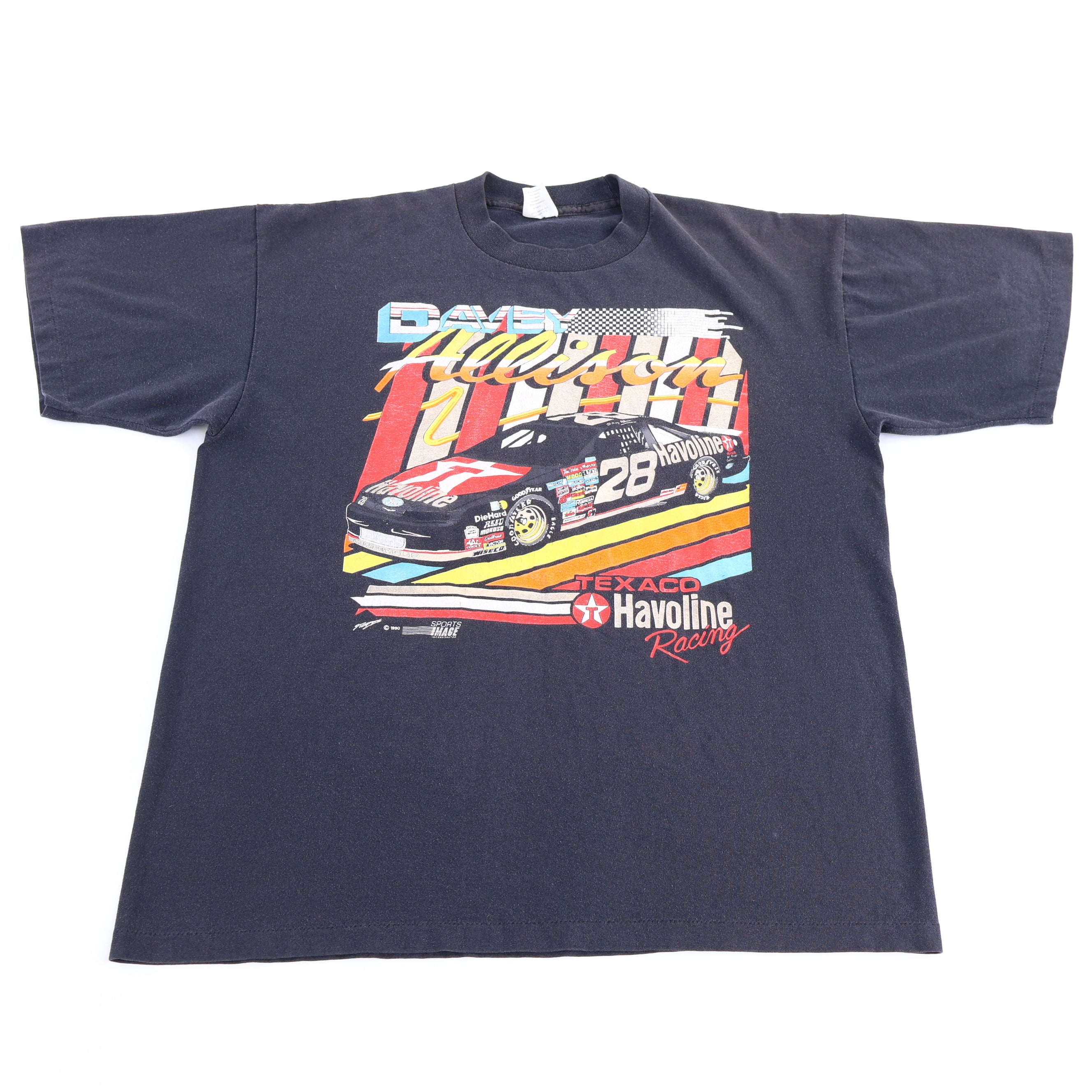 1990 Davey Allison Racing Graphic T-shirt