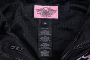 Women's Harley Davidson Motorcycles Full Zip Biker Jacket