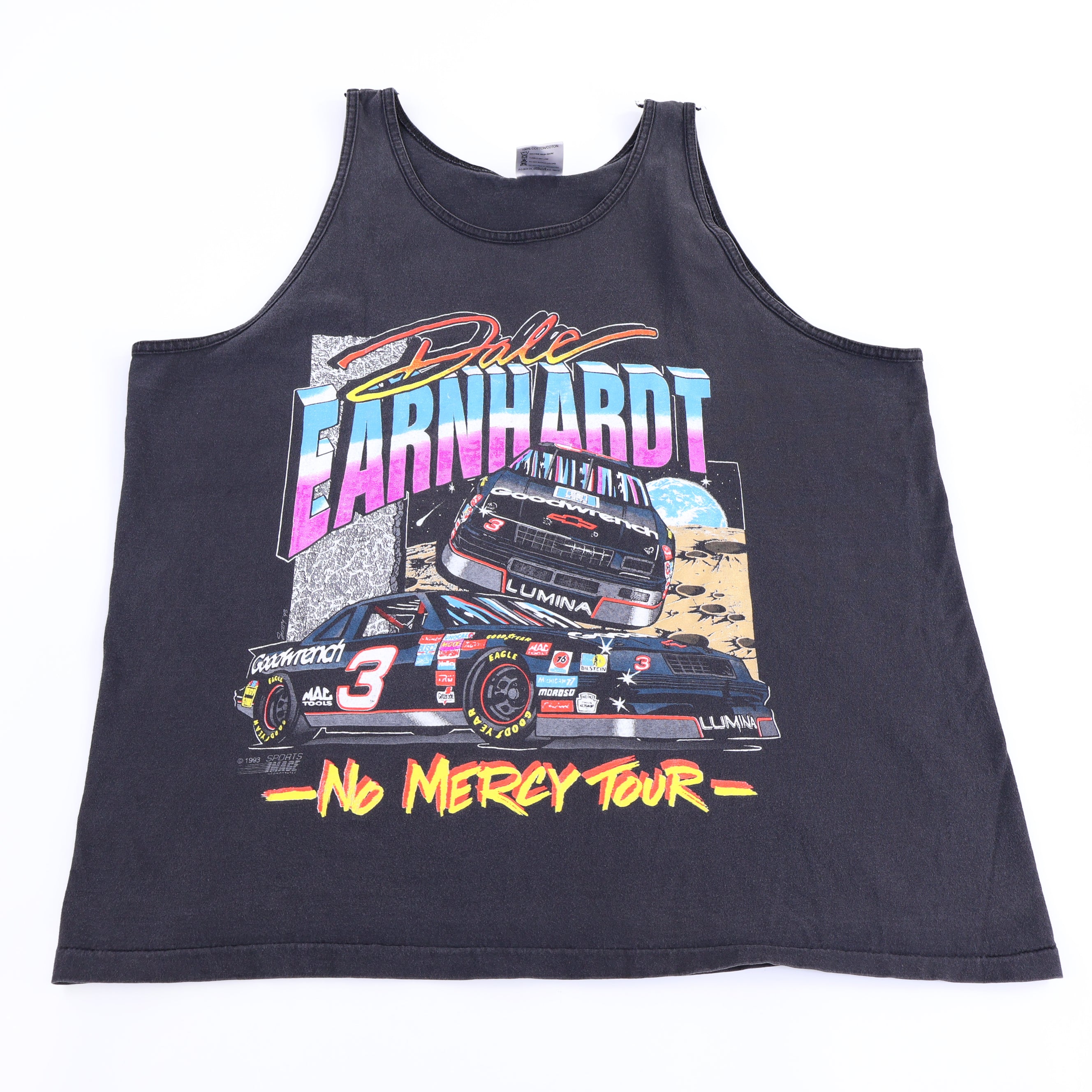 1993 Dale Earnhardt No Mercy Tour Racing Tank Top