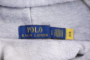 Polo Ralph Lauren Embroidered Logo Grey Pullover Hoodie