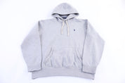 Polo Ralph Lauren Embroidered Logo Grey Pullover Hoodie