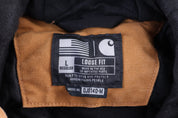 Carhartt Logo patch Tan Full Zip Jacket