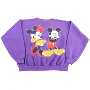 90's Mickey Unlimited Mickey & Minnie Sweatshirt