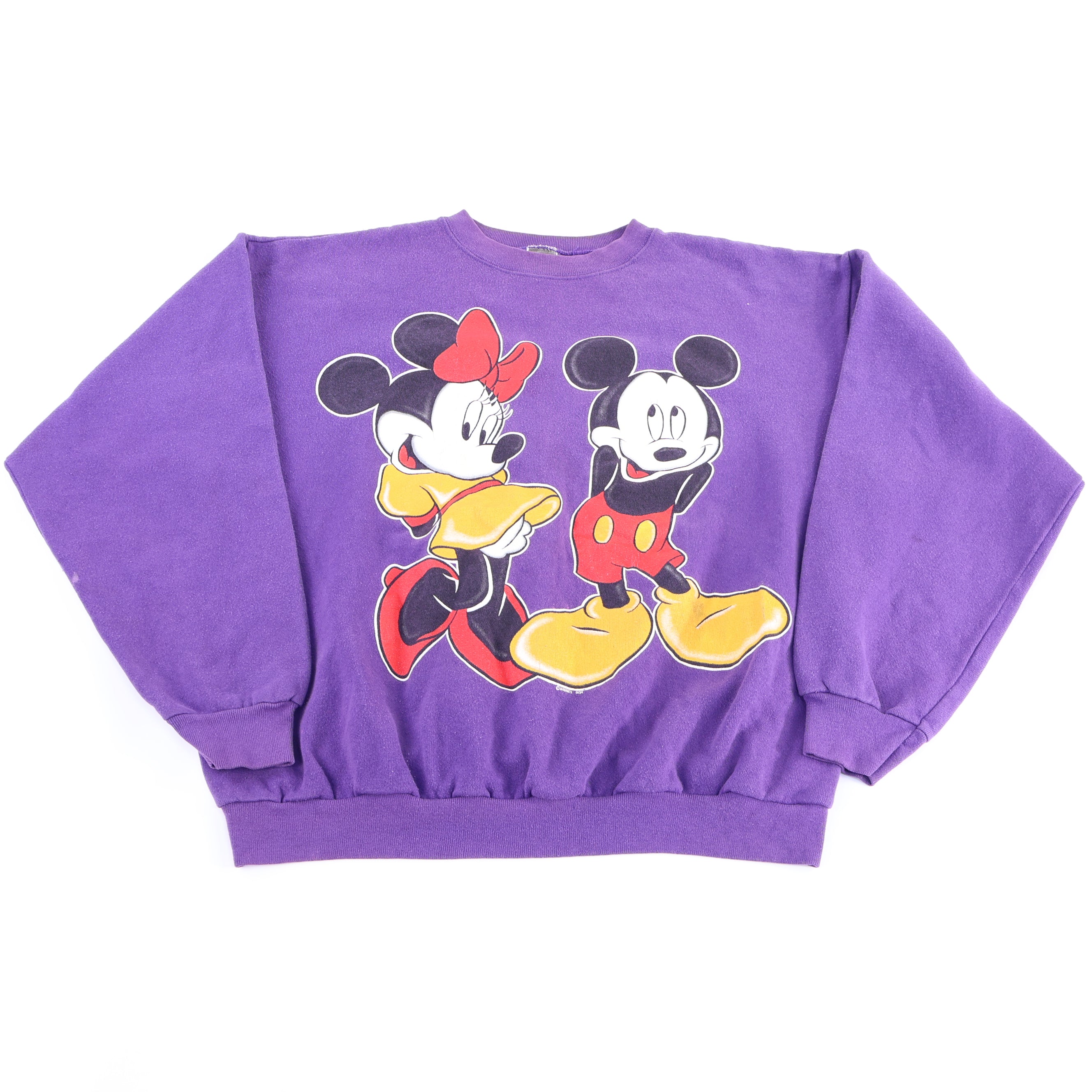 90's Mickey Unlimited Mickey & Minnie Sweatshirt