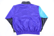 90's Nike Embroidered Logo Multicolor Full Zip Windbreaker