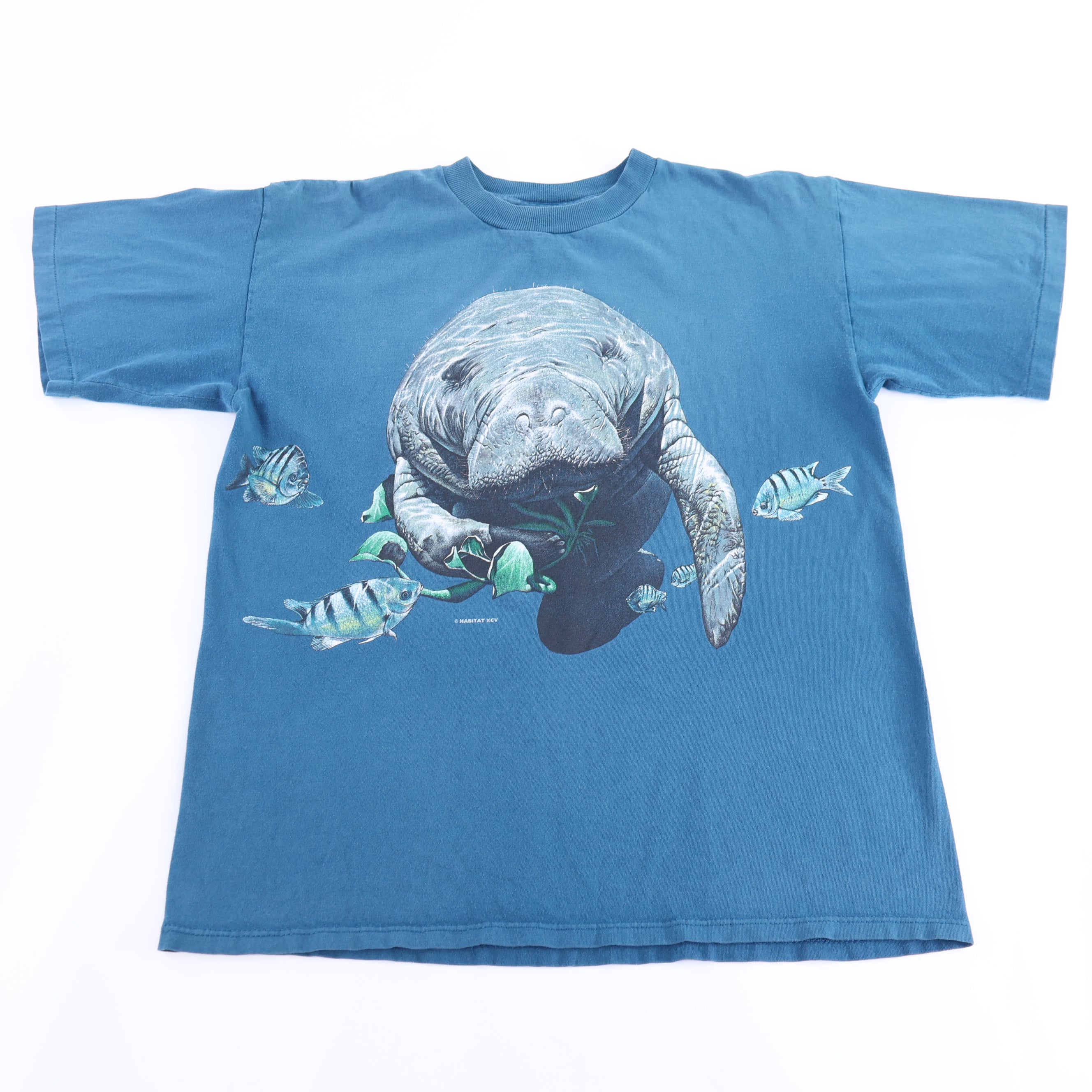 90's Manatee Nature Graphic T-shirt