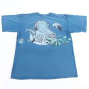 90's Manatee Nature Graphic T-shirt