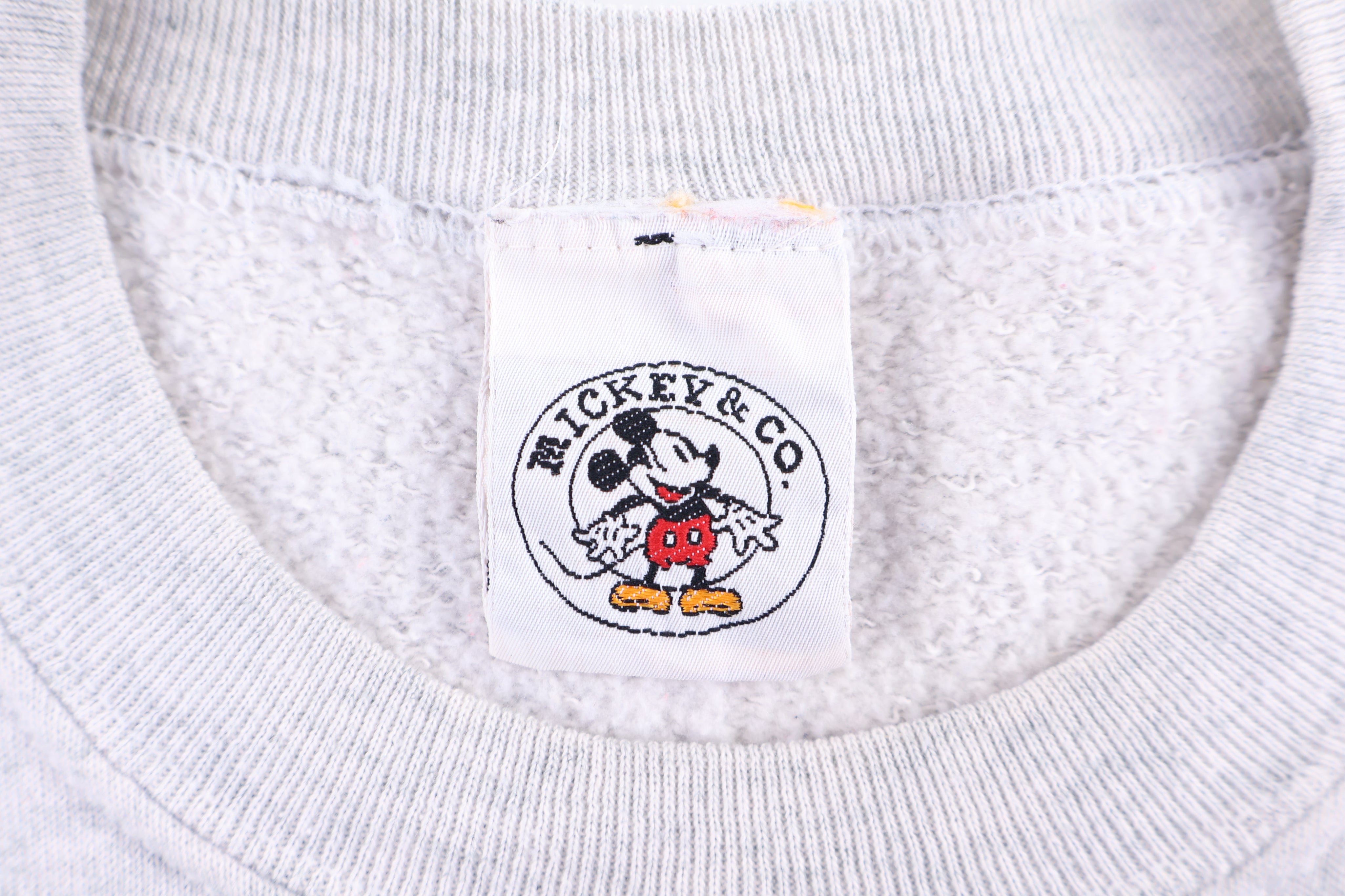 Mickey Mouse Embroidered Sweatshirt
