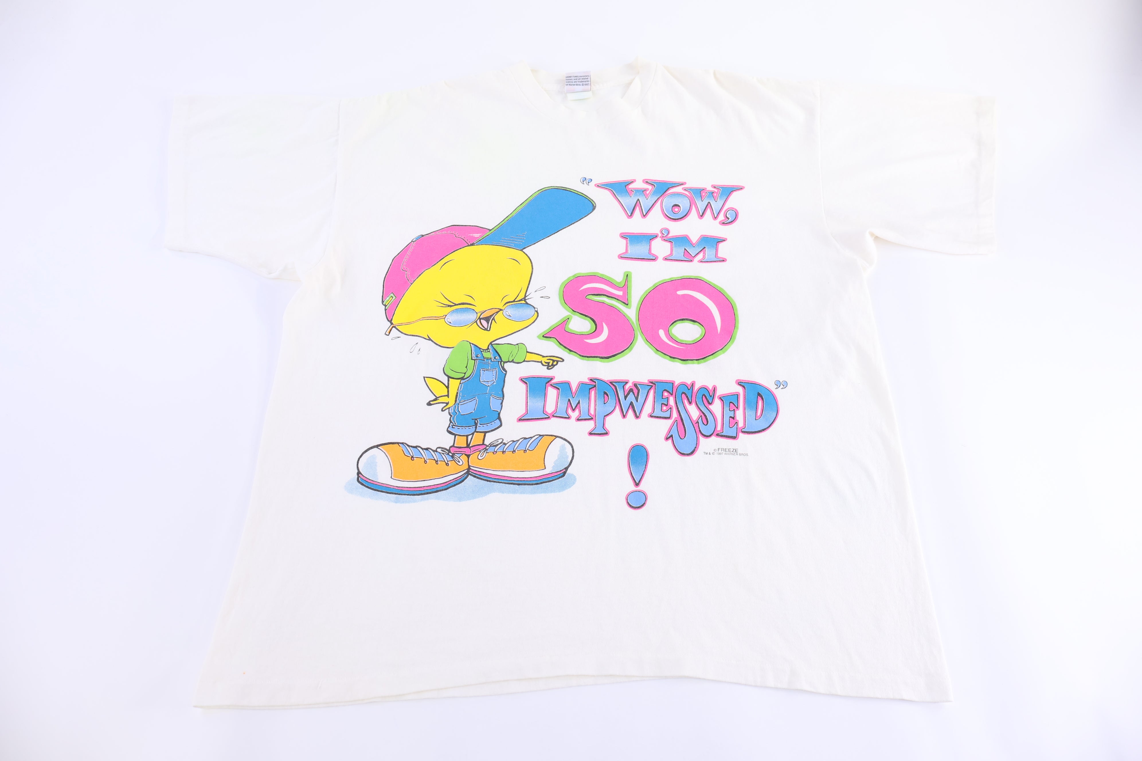 90's Looney Tunes Tweety Bird Humor T-shirt