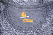 Carhartt Logo Patch Grey Full Zip Jacket