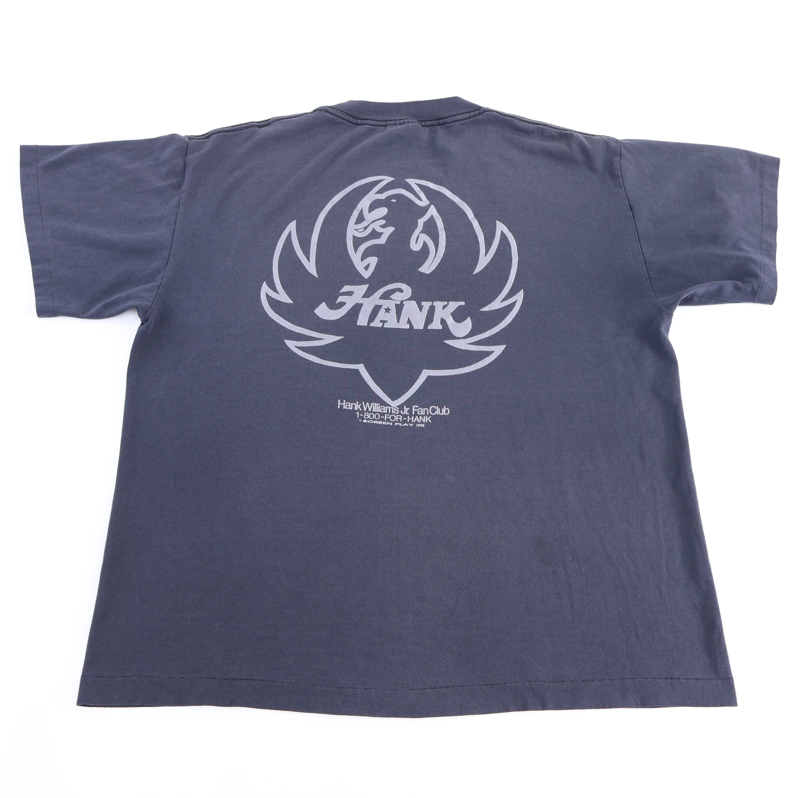 1990 Hank Lone Wolf Tour T-shirt