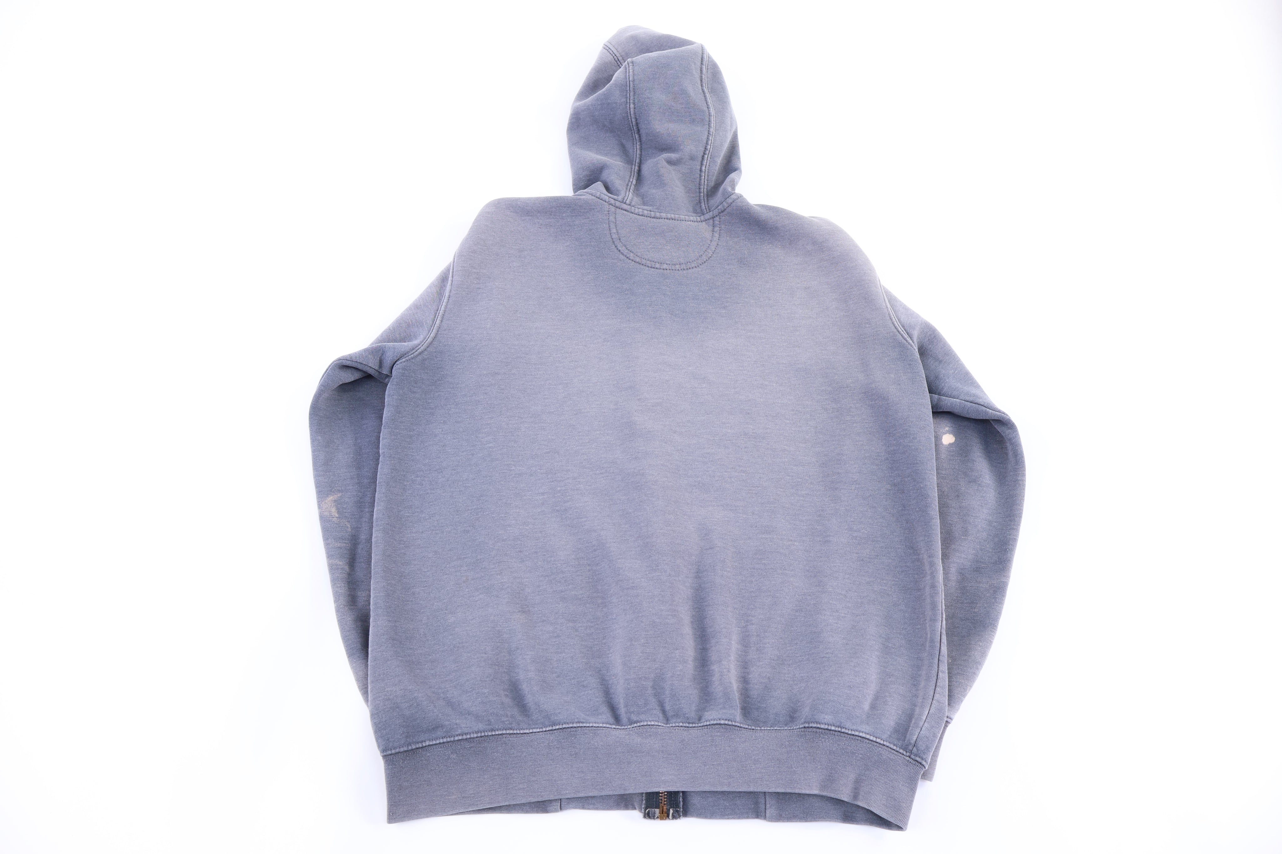 Carhartt Logo Patch Grey Full Zip Jacket
