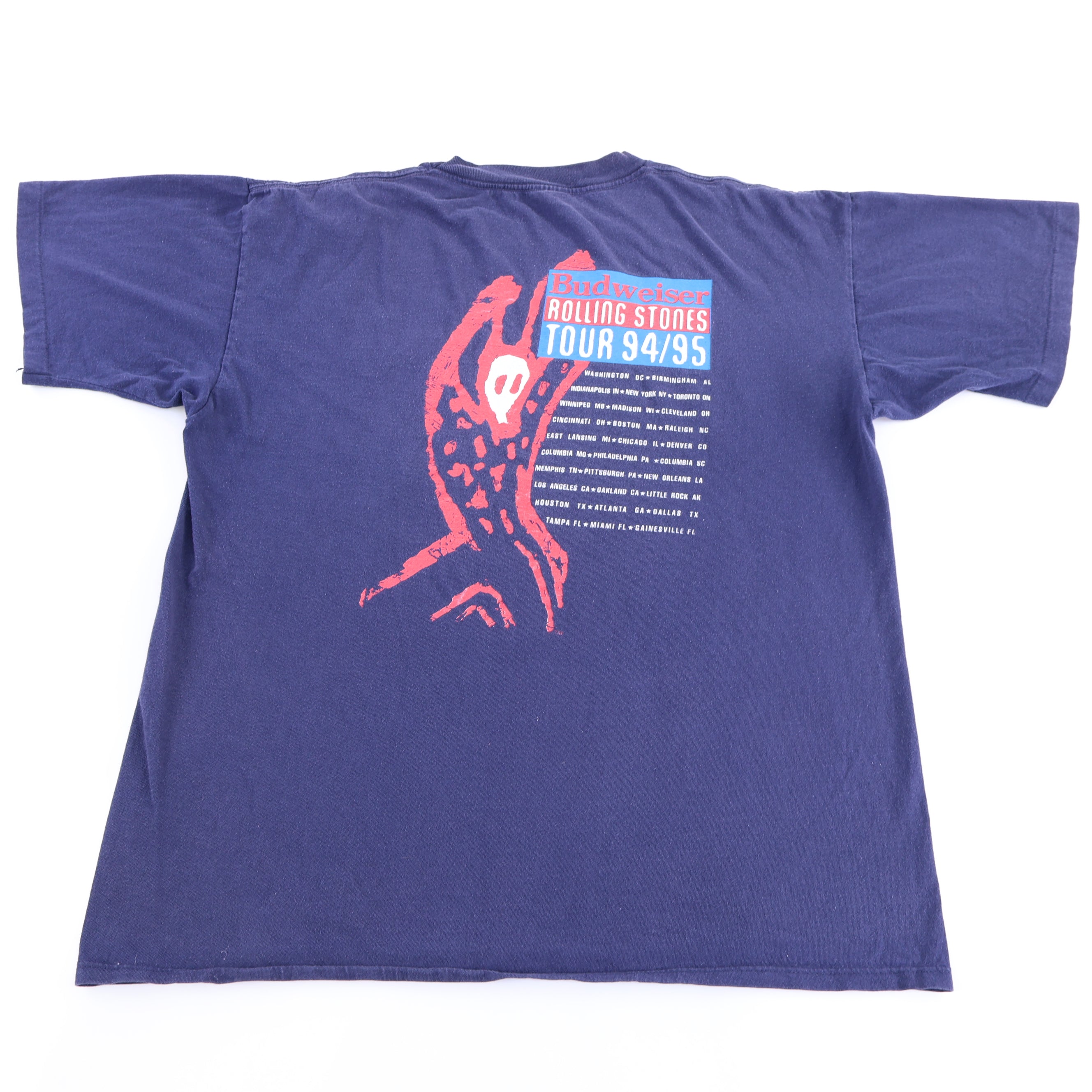 1995 Rolling Stones Voodoo Lounge Tour T-shirt