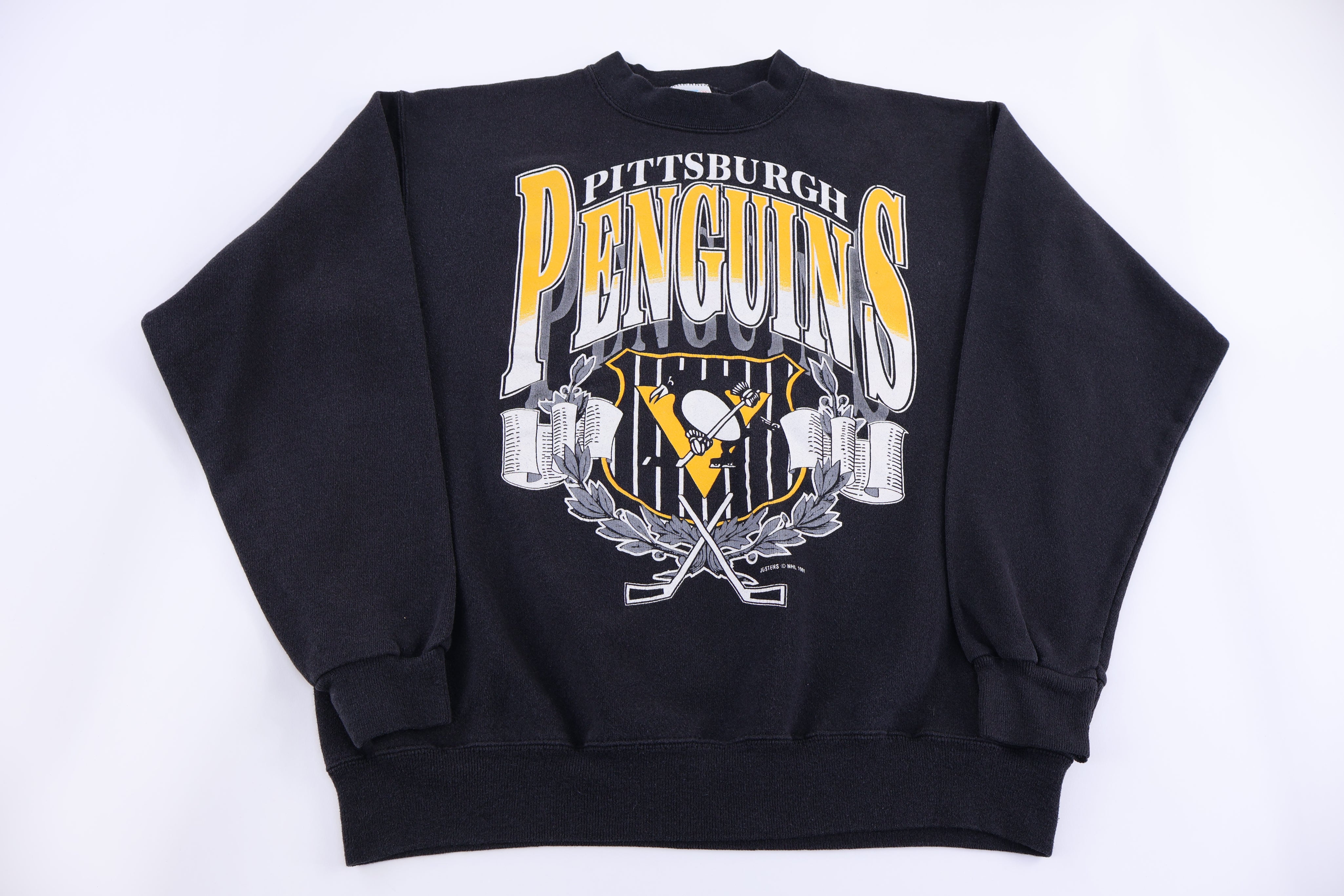 90's Pittsburgh Penguins Football Sweatshirt