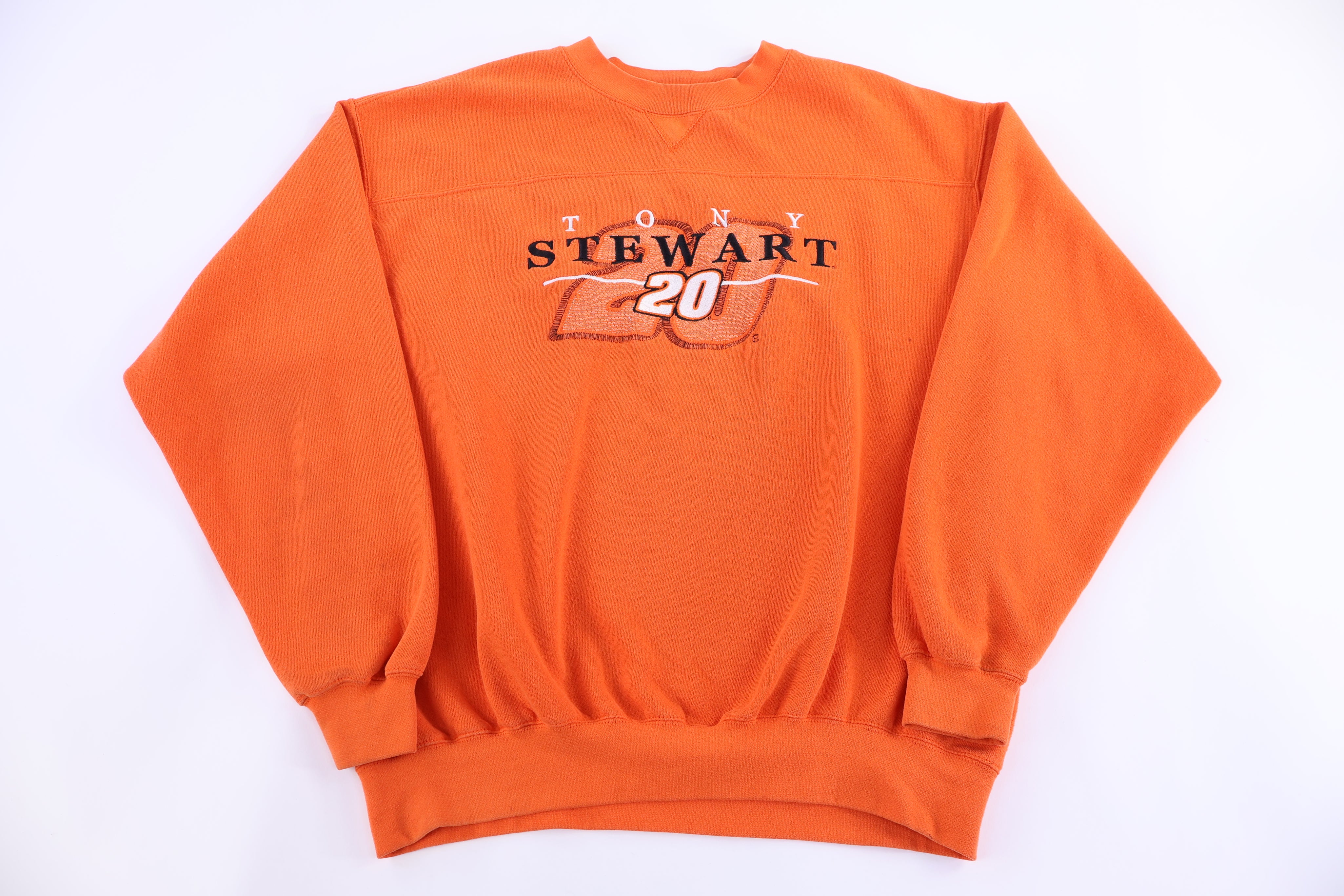 Vintage Tony Stewart Racing Embroidered Sweatshirt
