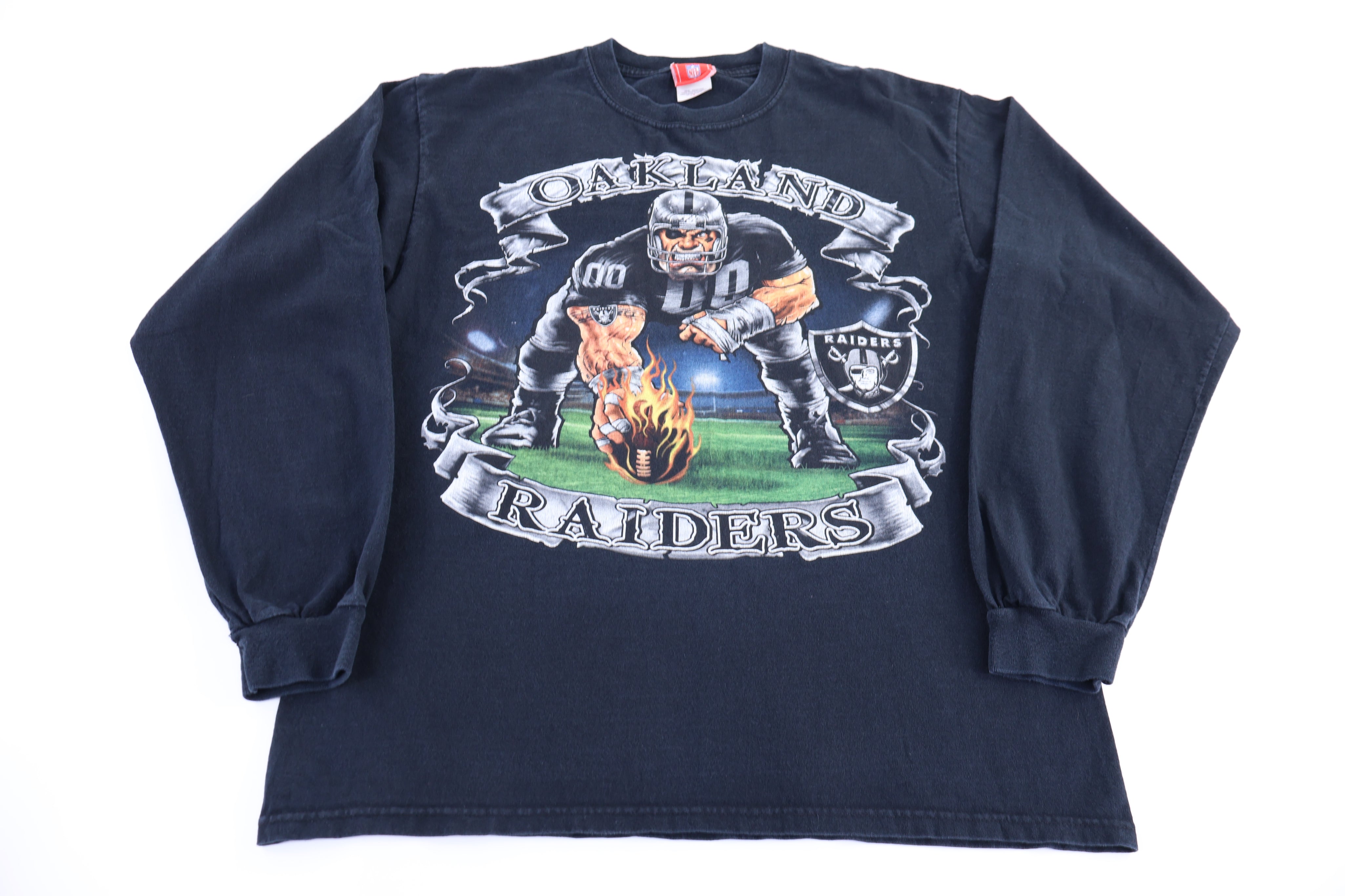 Vintage Oakland Raiders Football LS T-shirt