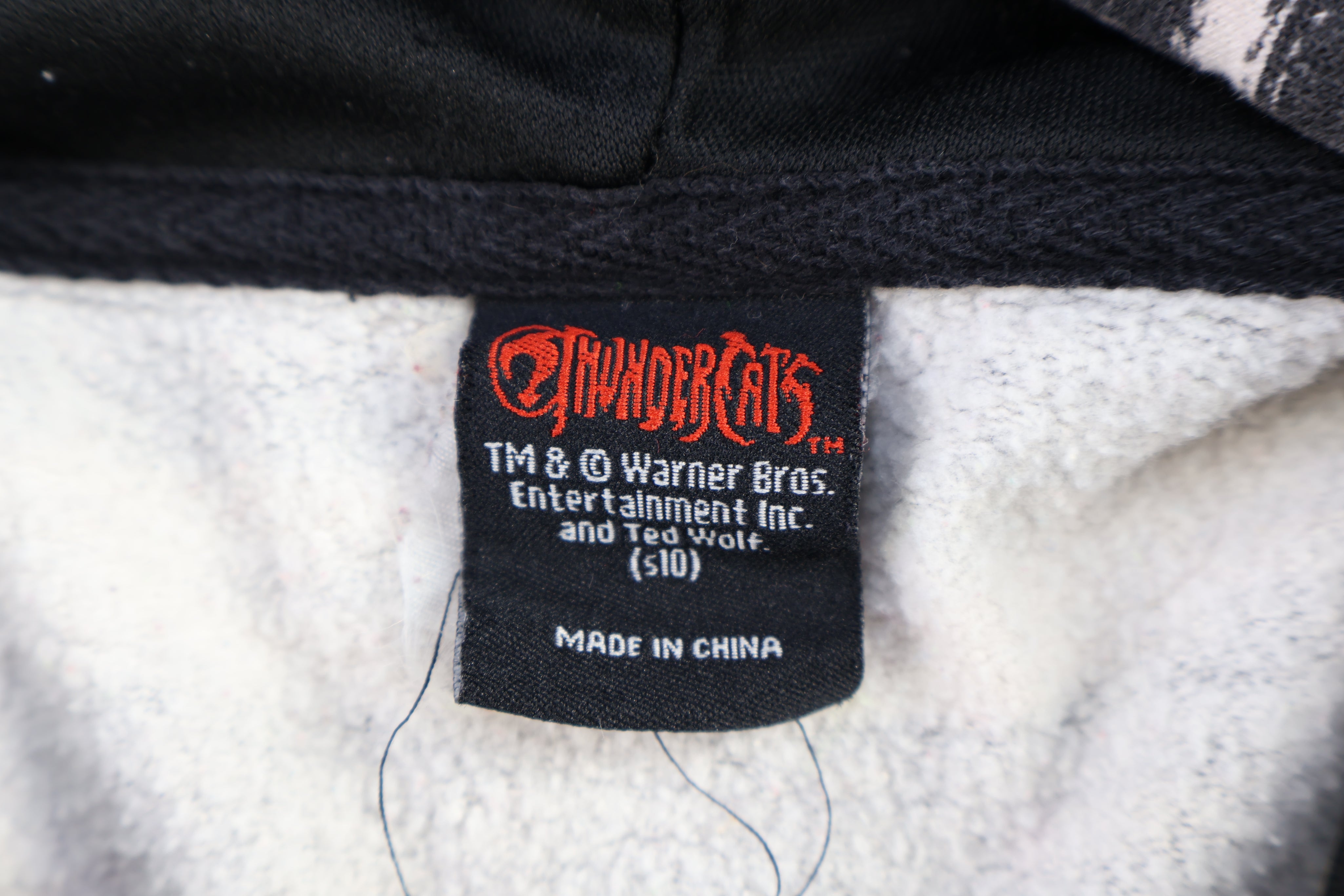 Vintage Warner Bros Thunder Cats Full Zip Hoodie