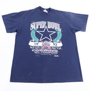 1992 Dallas Cowboys Football Super Bowl NFC Champs T-shirt