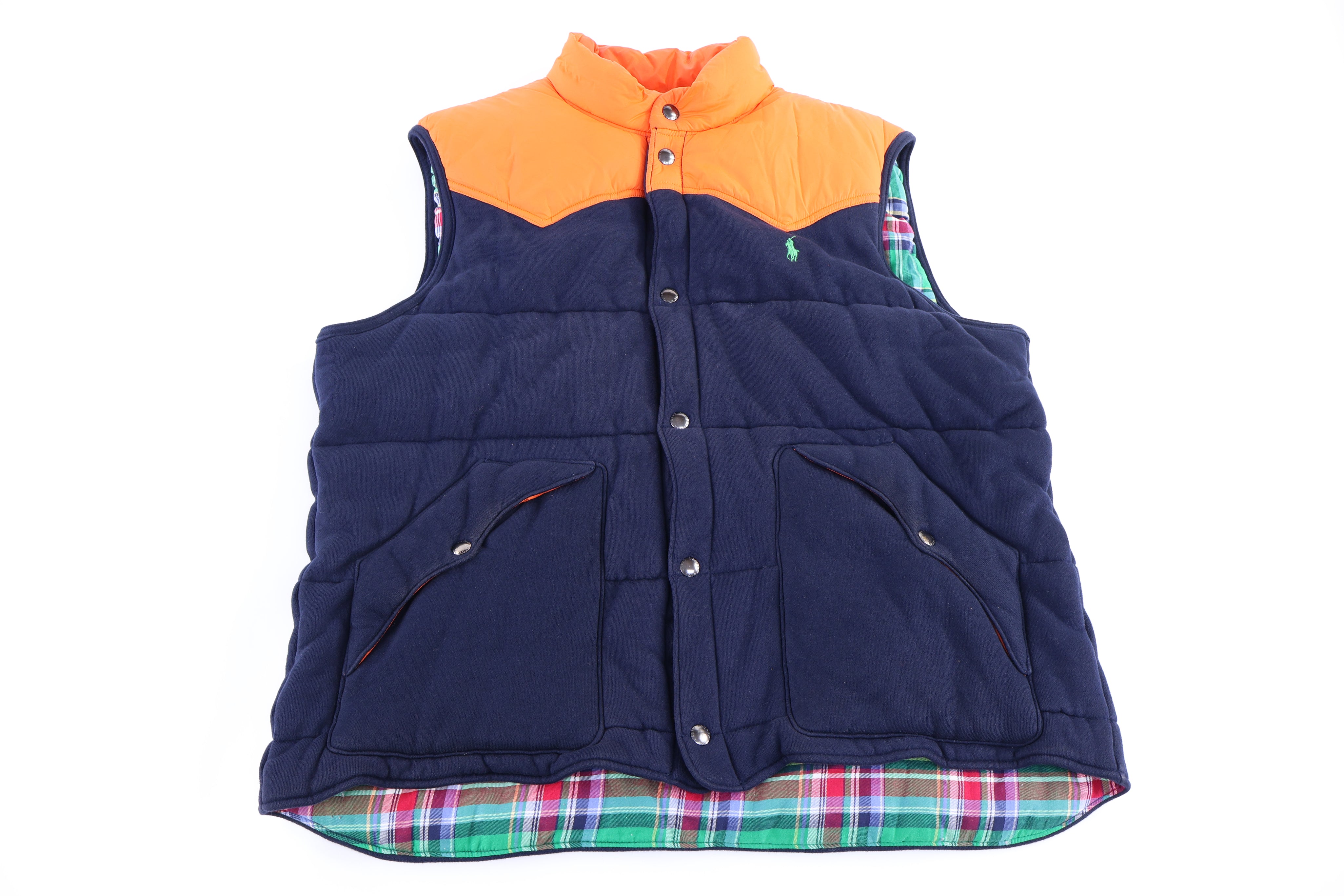 Polo by Ralph Lauren Multicolor Puffer Vest