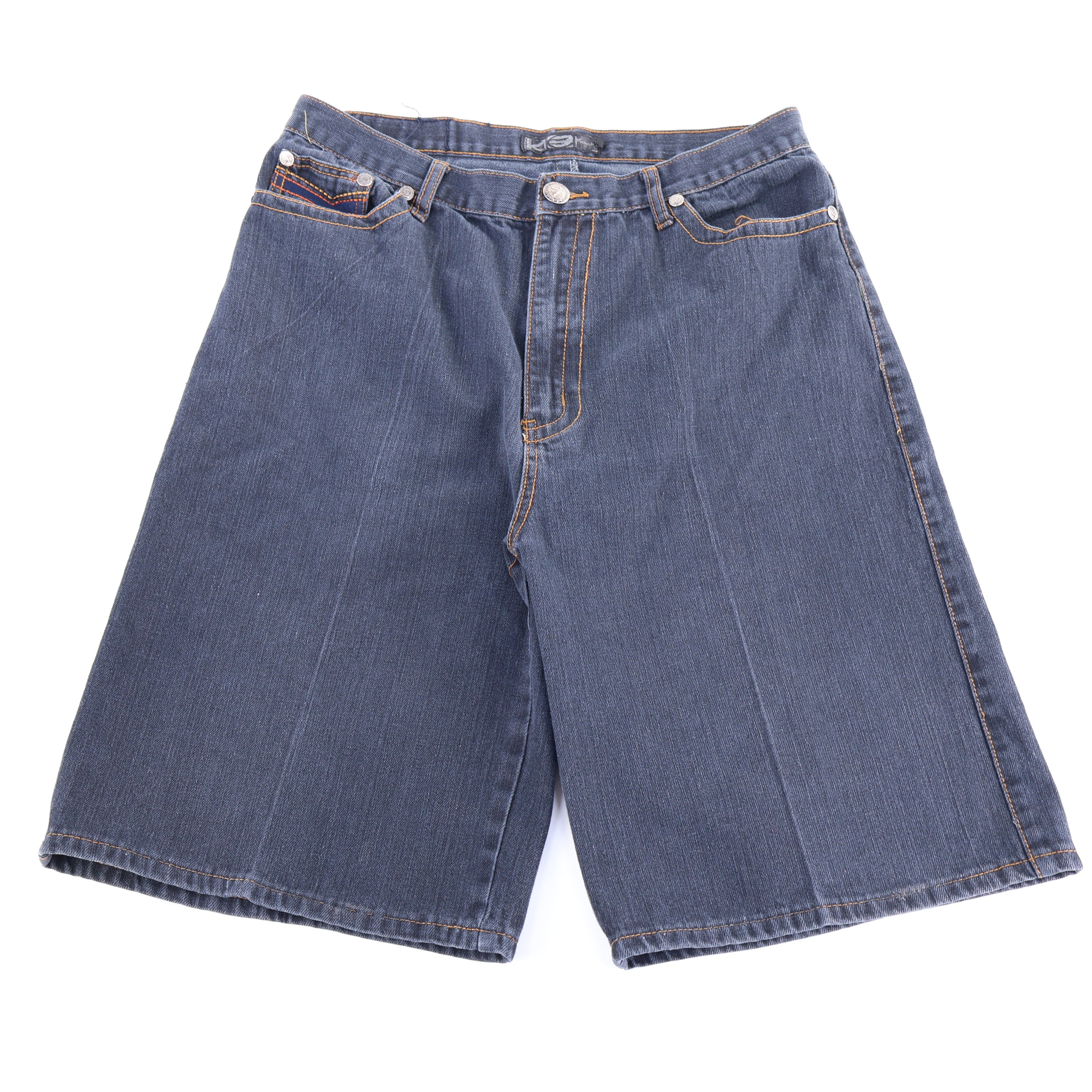 Kaluu Euro Dark Wash Denim Shorts