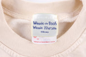 90's Winnie The Pooh Postage Stamp Graphic Sweatshirt